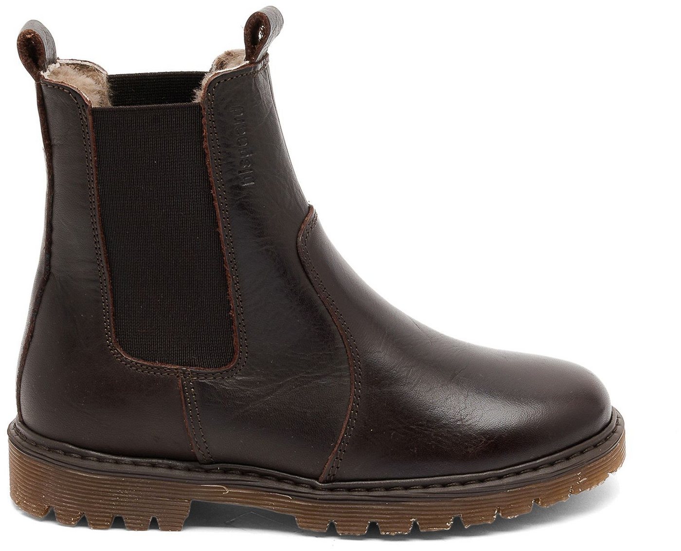 Bisgaard Bisgaard Neel Lamb Dark Brown Chelseaboots