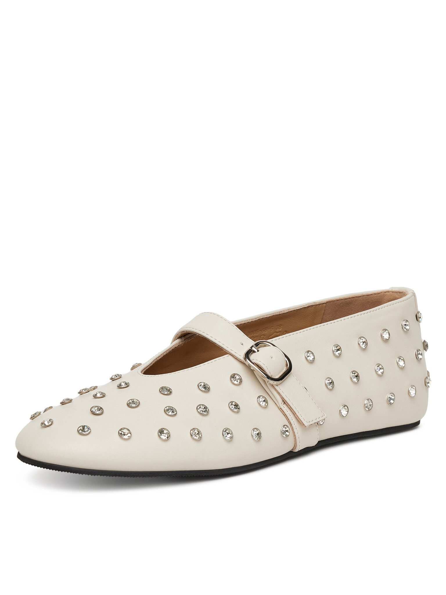 Badura Badura Frauen-Ballerinas Beige NASTU-D005-68-5 Ballerina