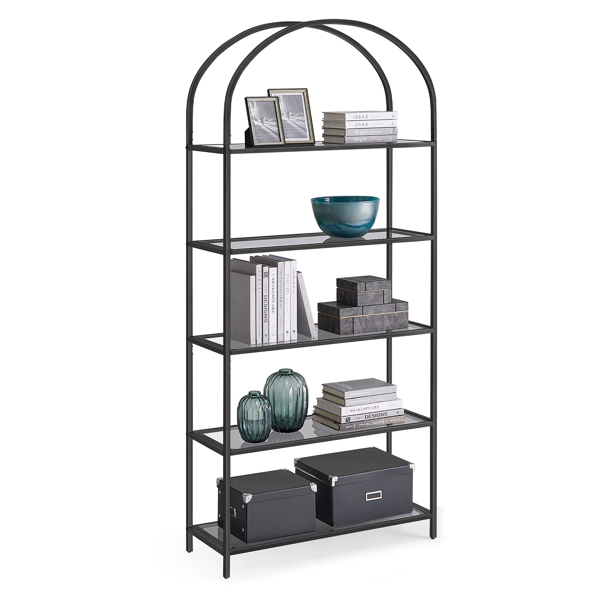 VASAGLE Bücherregal Standregal, 1-tlg., mit 5 günstig online kaufen