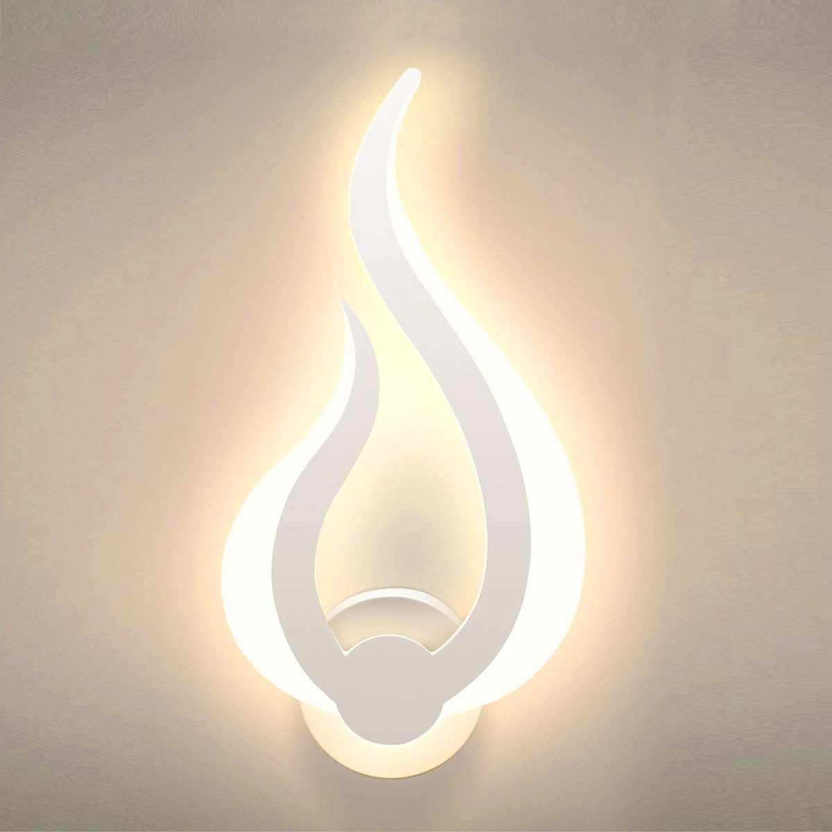 oyajia Wandleuchte Fackel Design LED Wandleuchte günstig online kaufen