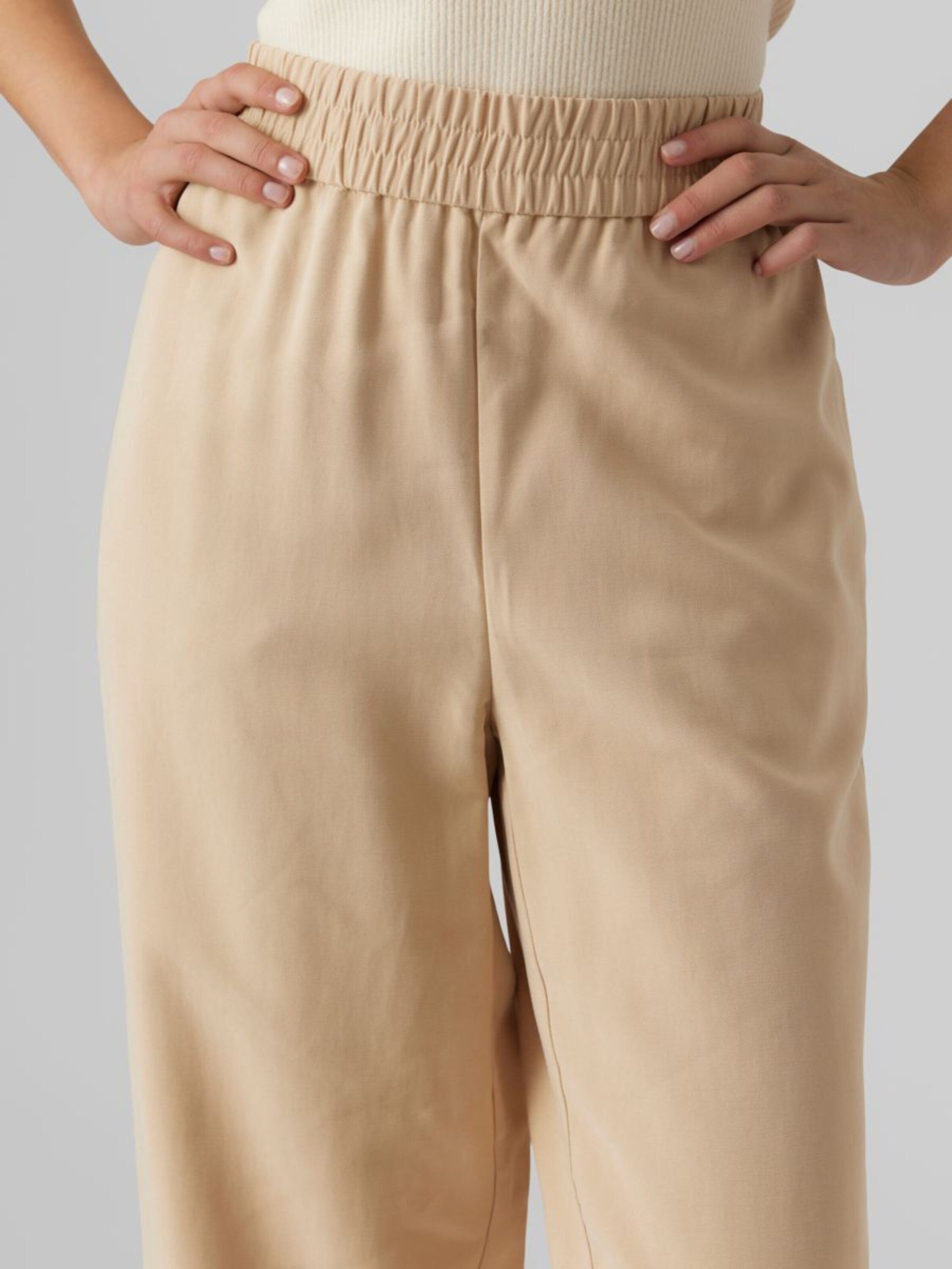 Vero Moda Schlupfhose Carmen (1-tlg) Drapiert/gerafft