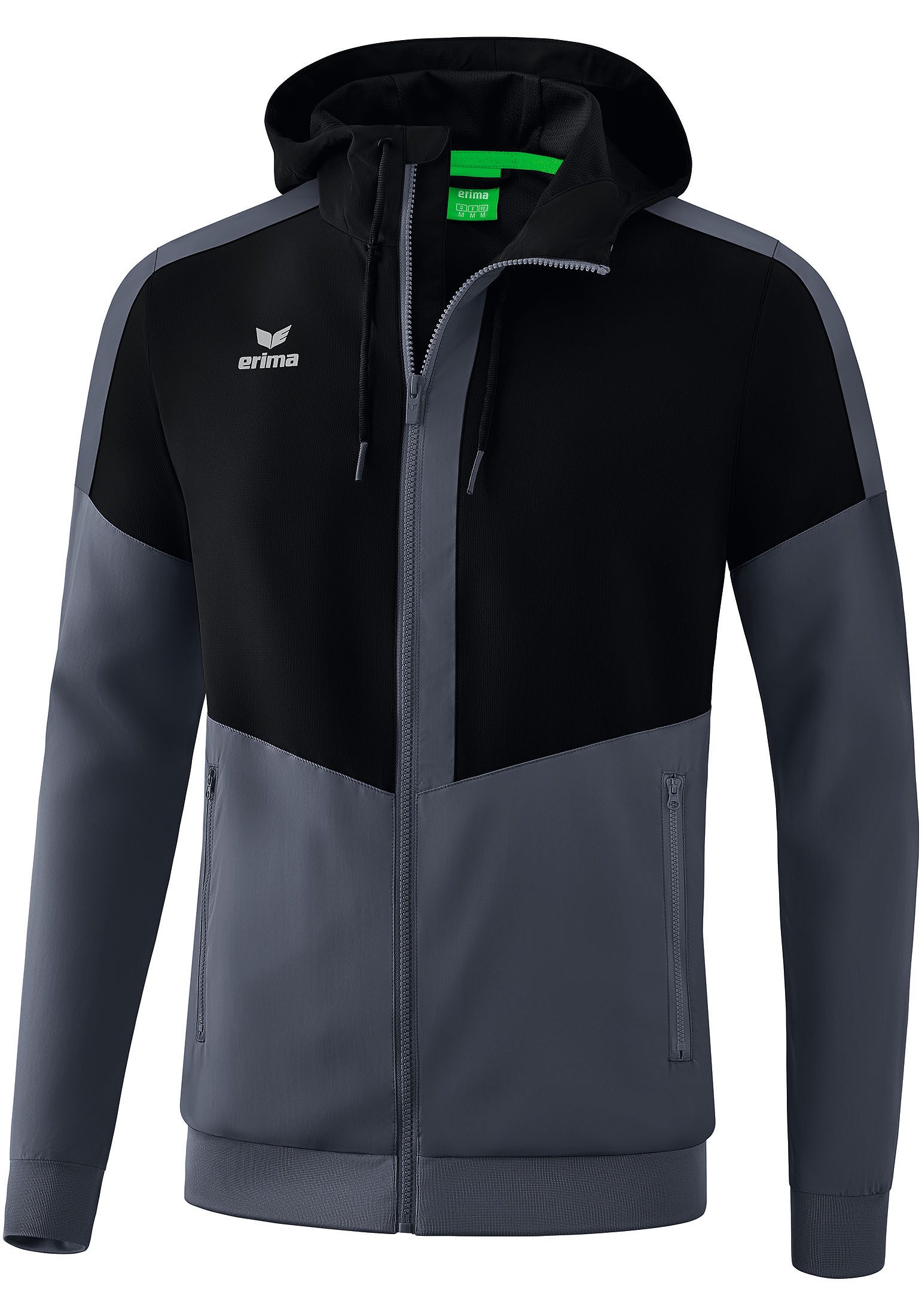 Erima Präsentationsanzug Squad Tracktop Jacke mit Kapuze Herren