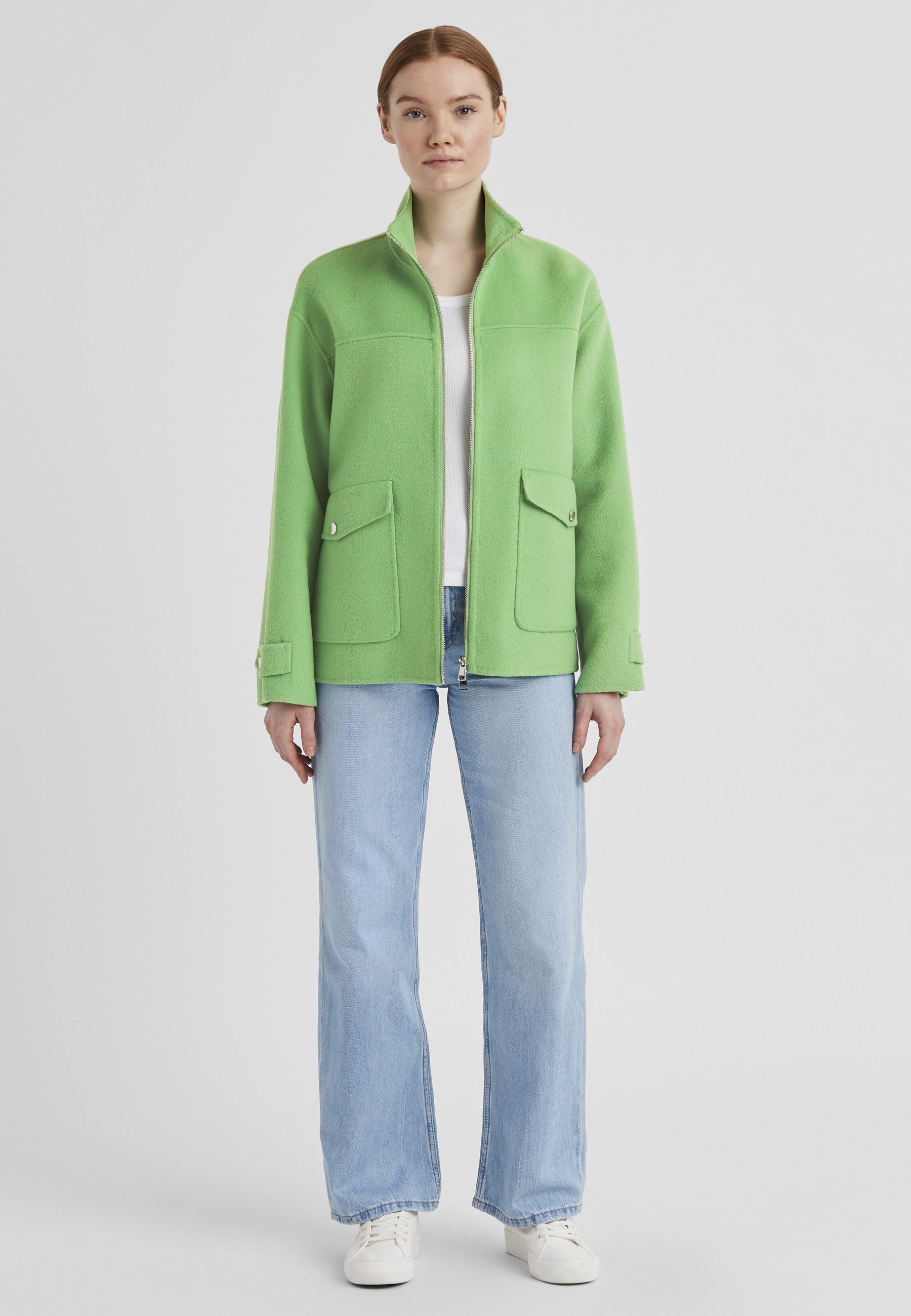 Milestone Wolljacke MSAlice Damen Jacke Wolle günstig online kaufen