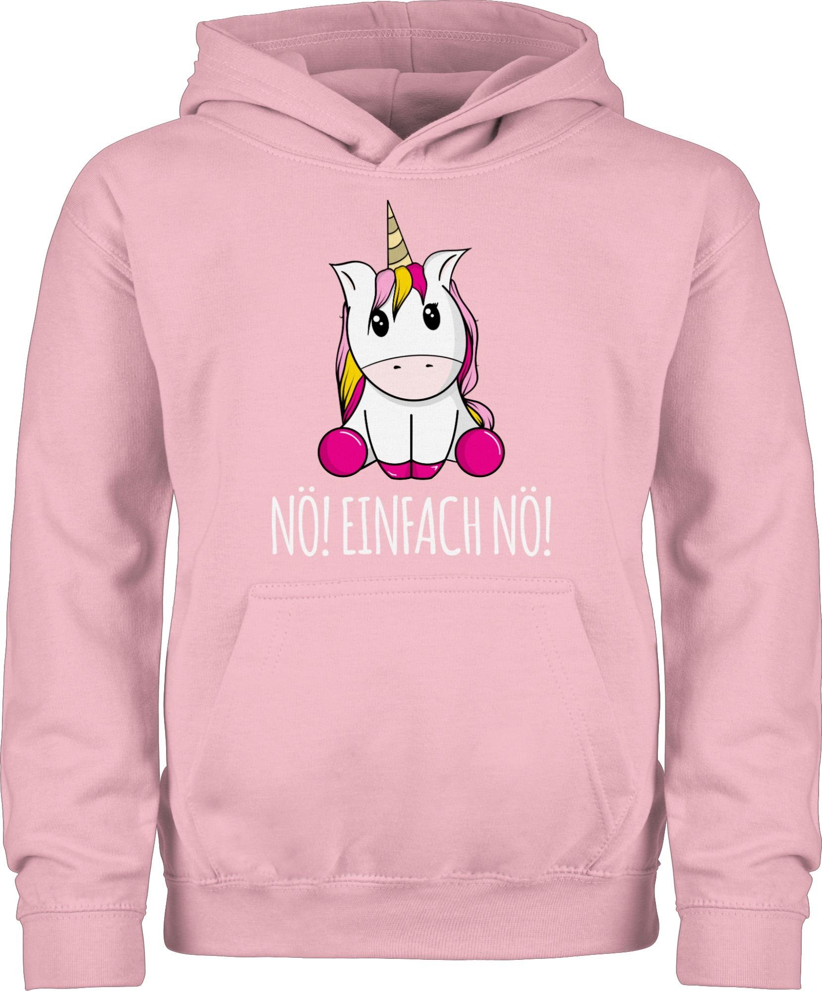 Hoodie Nö Einfach Nö Einhorn