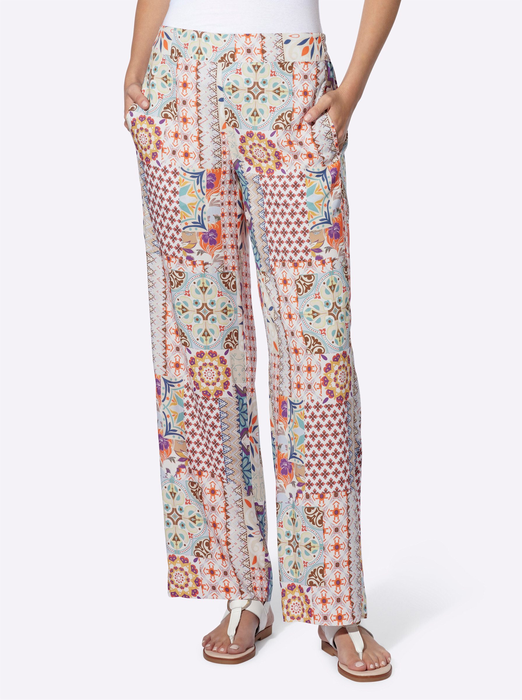 heine Jerseyhose Druckhose normal