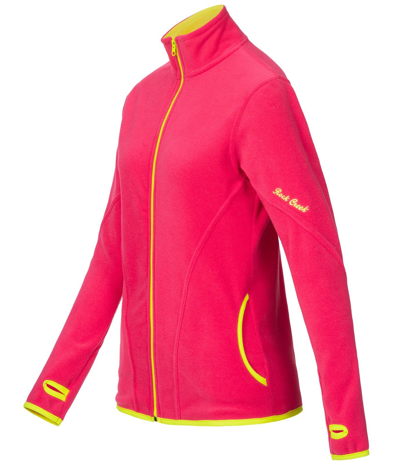 Rock Creek Fleecejacke Damen Fleecejacke Übergangsjacke günstig online kaufen