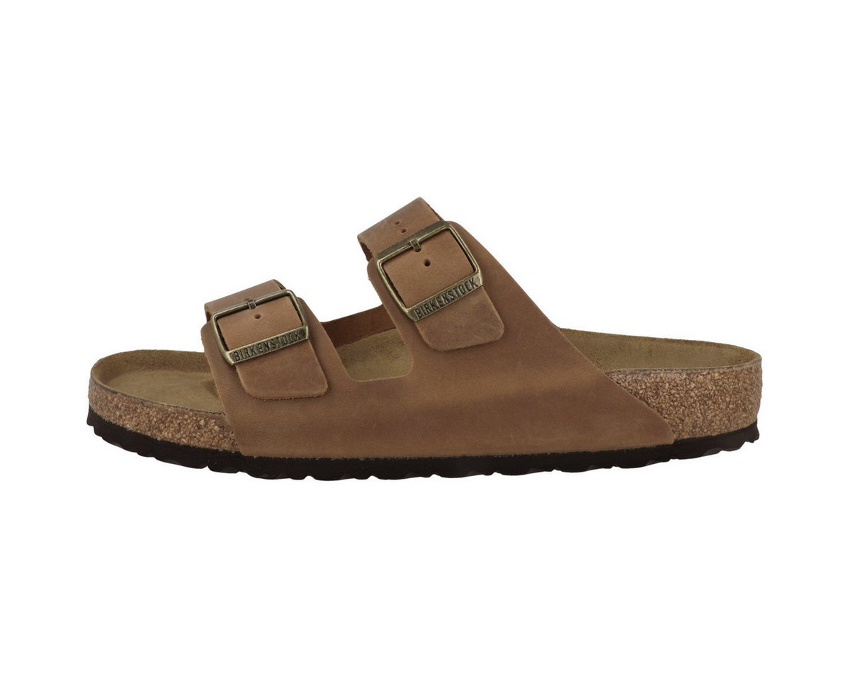 Birkenstock Arizona geöltes Naturleder normal Sandale Sandaletten, Sommerschuhe, Badeschuhe, Riemchen, Schlappen