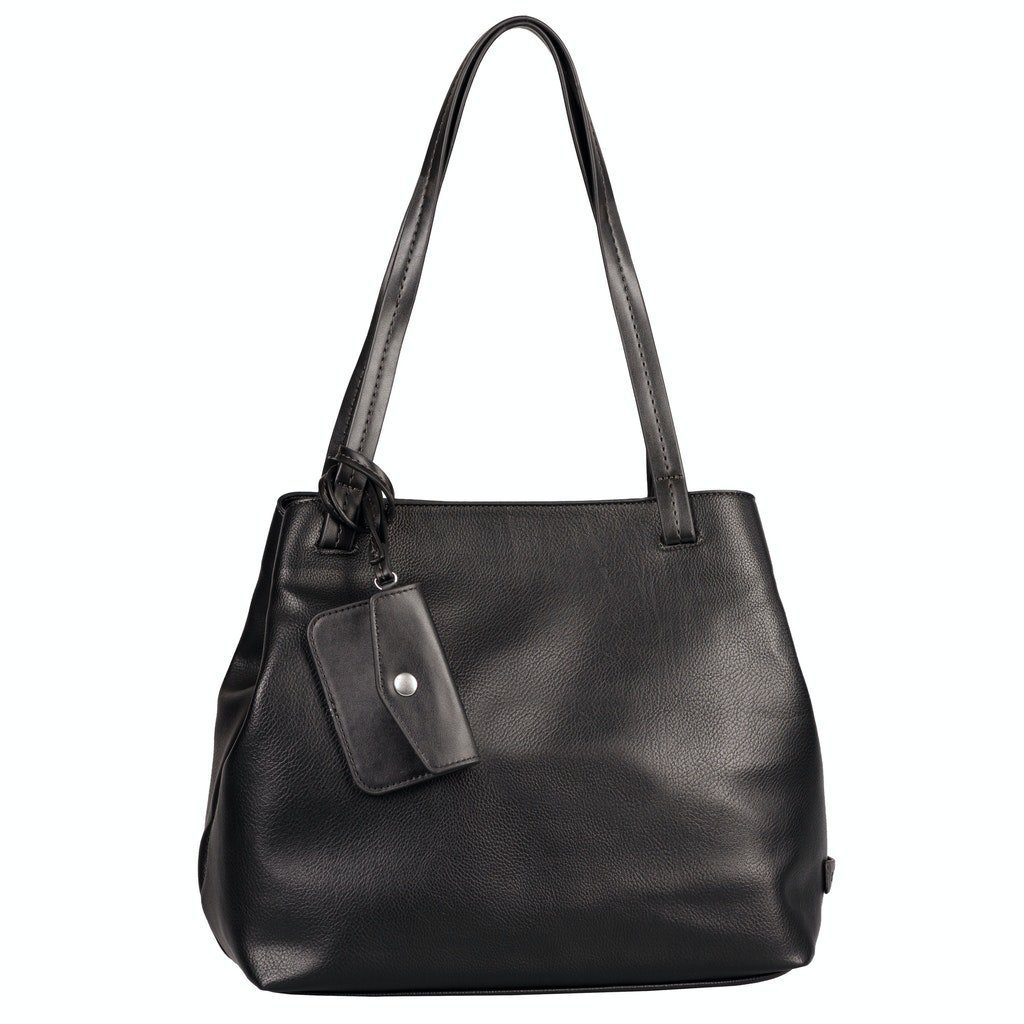 Handtasche Tom Tailor Shopper Rubiana, schwarz