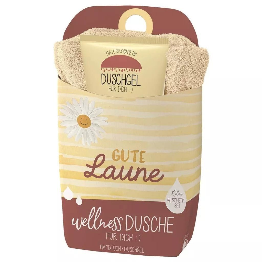 La Vida Seifenspender Duschgel Pflegedusche Wellness-Dusche für Dich Geschenkset inkl