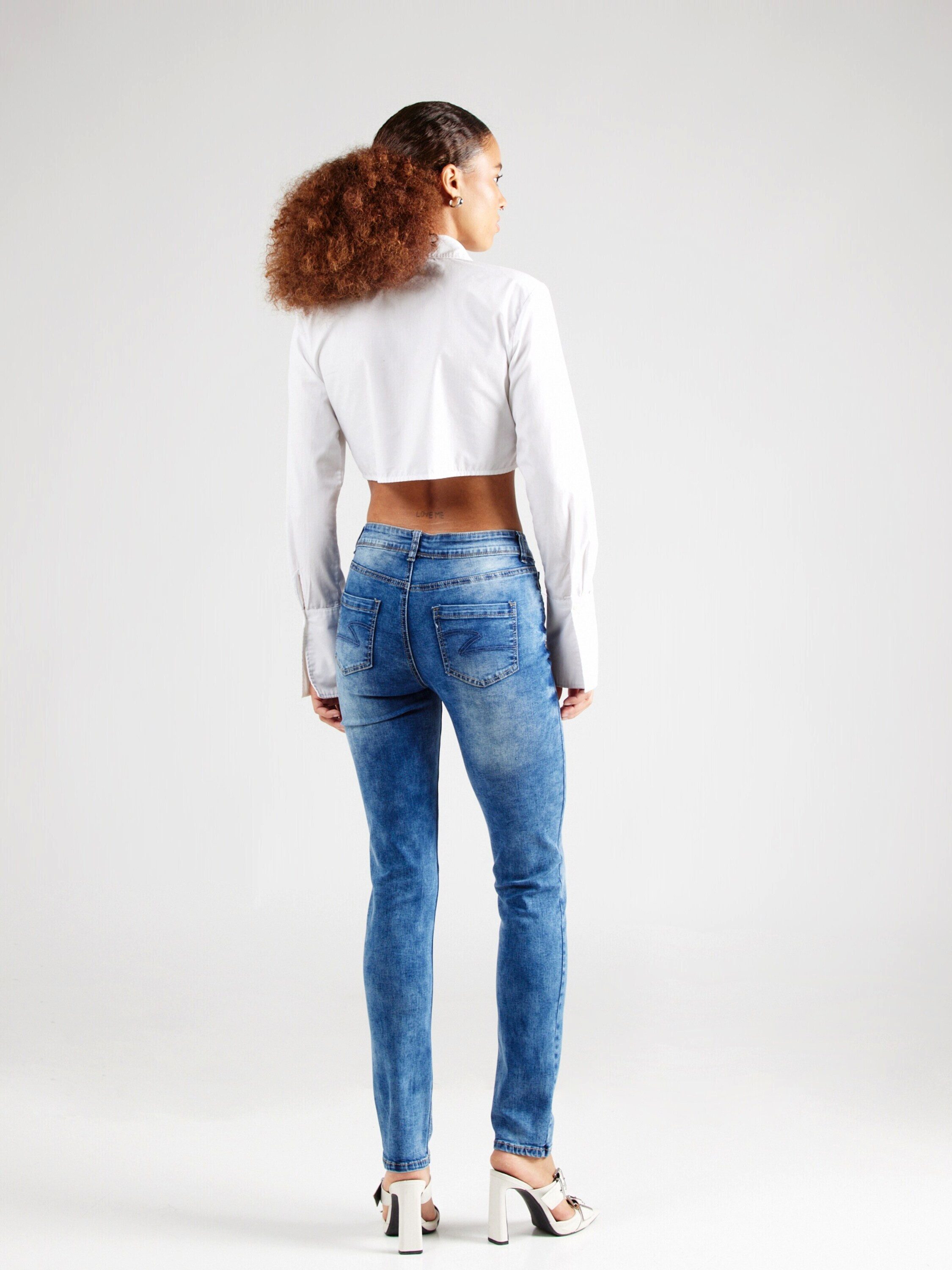 ZABAIONE Skinny-fit-Jeans Pa44ris (1-tlg) Plain/ohne Details