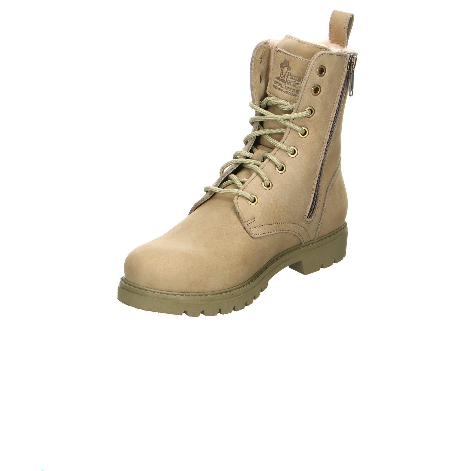 Panama Jack Panama Jack Frisia/058626 Nubuk Schnürstiefelette grün Stiefelette