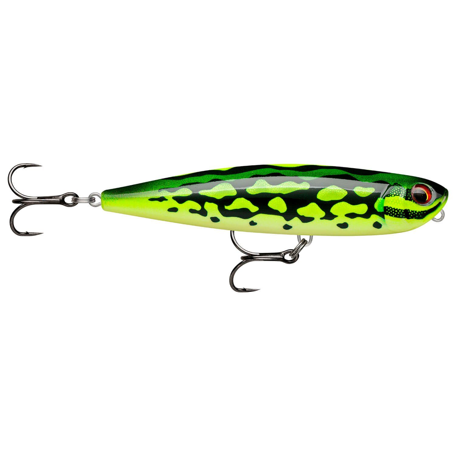 Rapala Kunstköder Rapala Precision Xtreme Pencil Wobbler, (1-St) Lime Frog