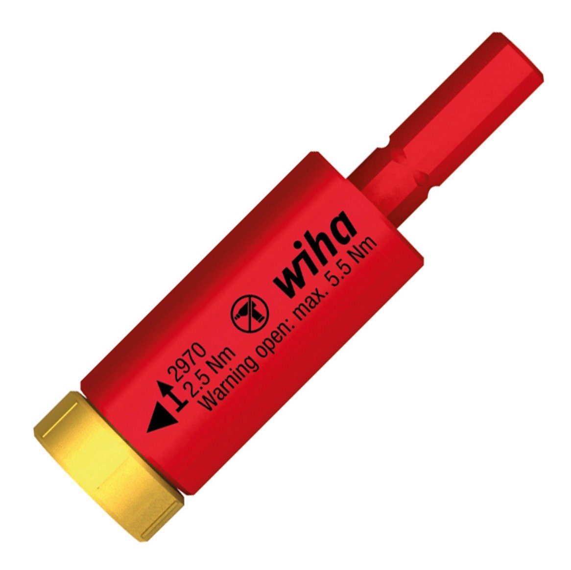für 2,5 Wiha Torque Adapter slimBits Drehmoment Schraubendreher Easy (41343) Nm Wiha