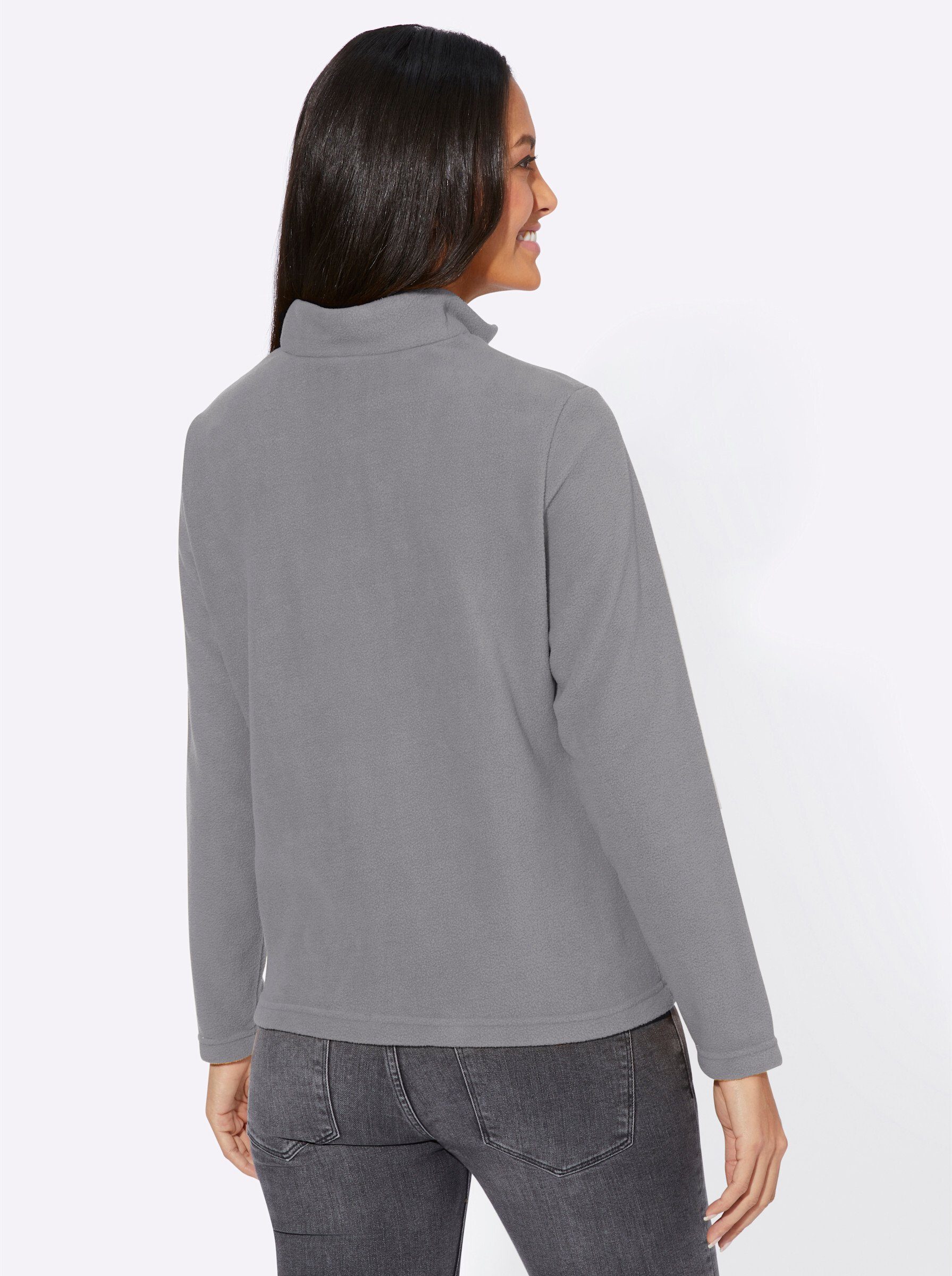 Witt Fleeceshirt Fleeceshirt Länge ca. 62 günstig online kaufen