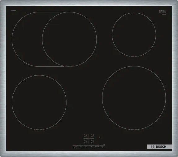 BOSCH Induktions-Kochfeld Serie 4 PIF64RBB5E, Touch Select-Funktion für Bedienung per Fingerdruck