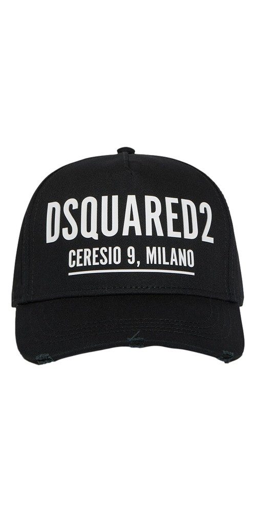 Baseball Cap Dsquared2 Ceresio 9 Milano Baseball Cap Schwarz Unisex