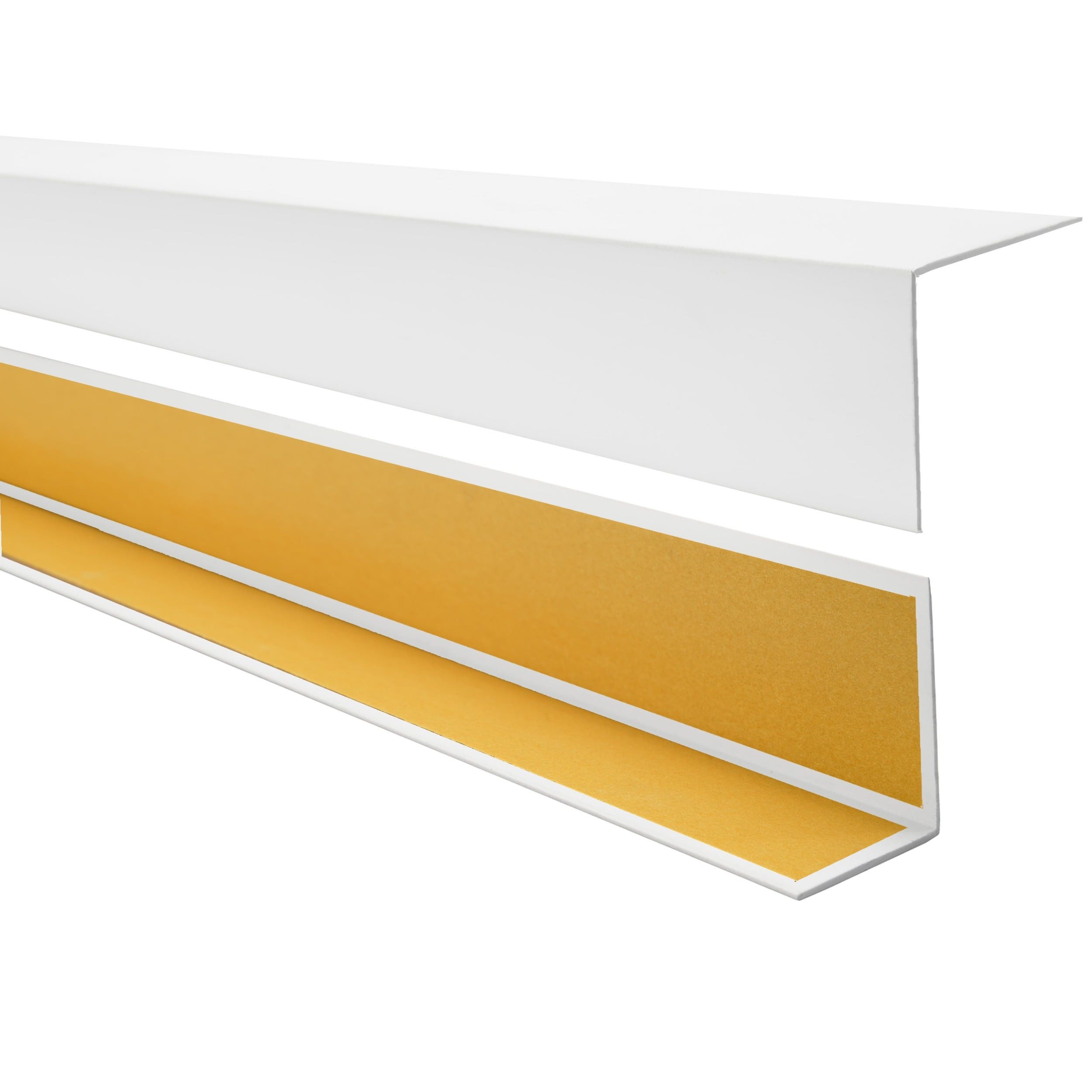 Quest Winkelprofil Kantenschutzprofil selbstklebend 15 x 15 mm (1-St), selbstklebend, 15 x 15 mm, 100 cm