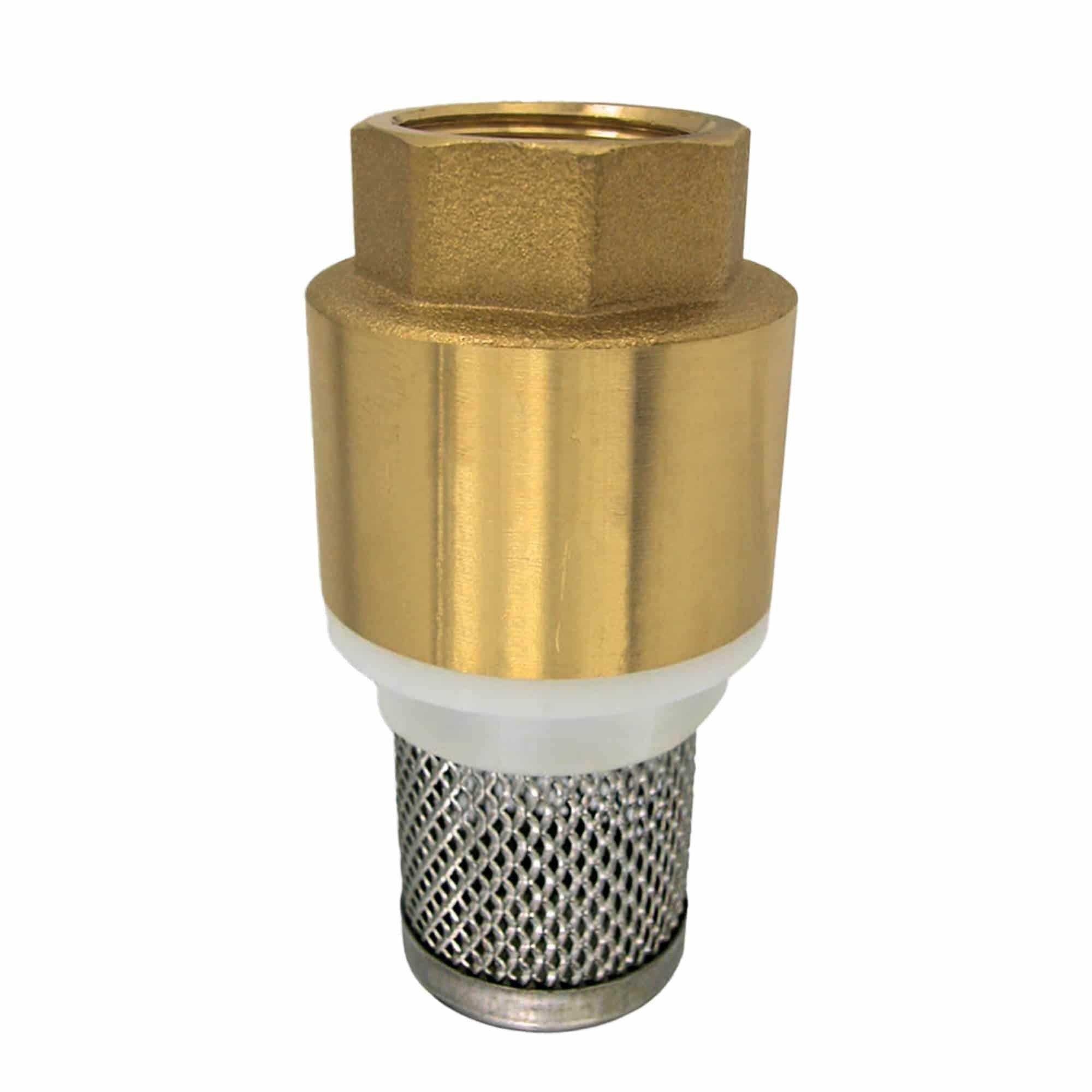 puteus Saugschlauch, MS-Fußventil aus Kunststoff - mit Feder