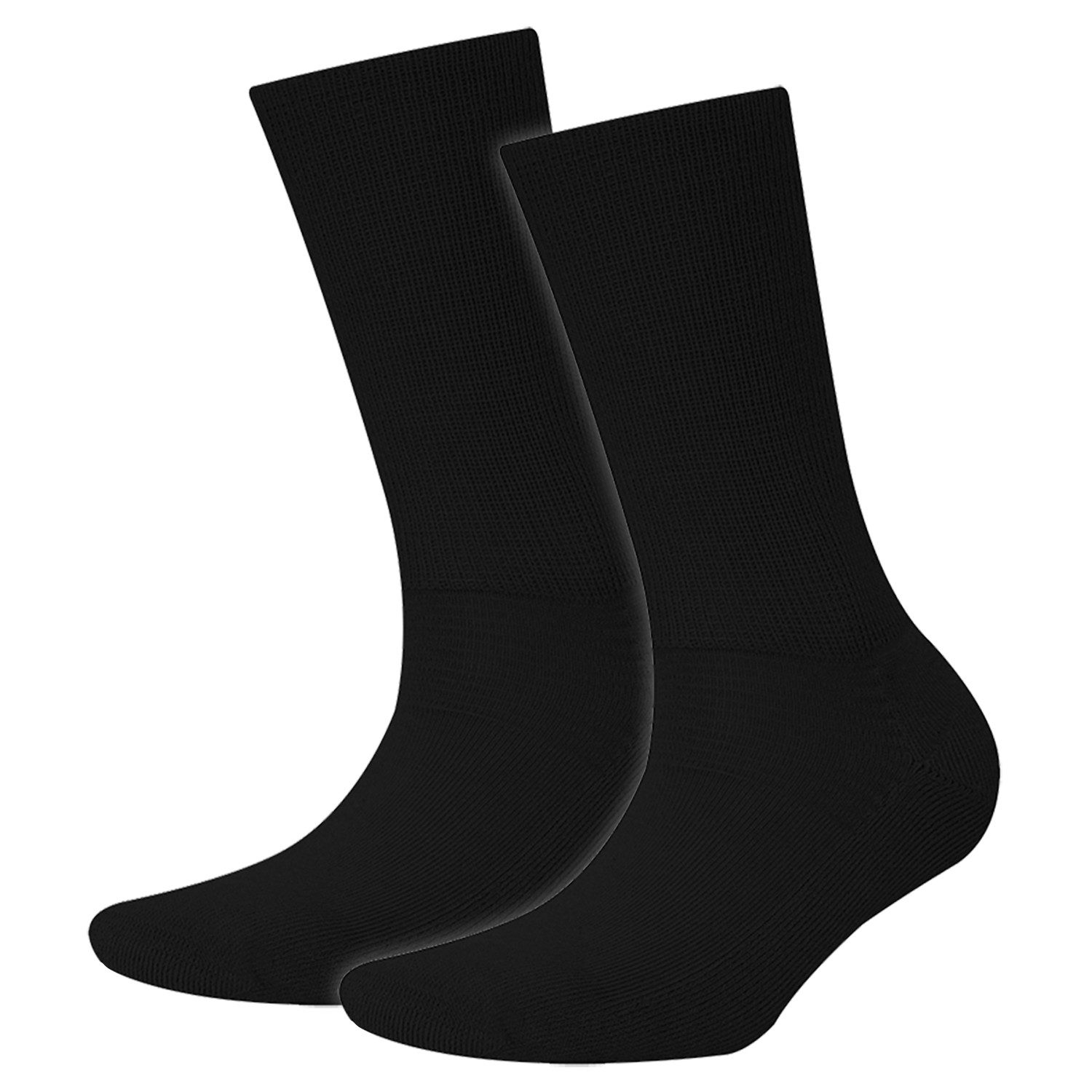 Sympatico Komfortsocken S55503 Wellness-Strümpfe mit Wolle & Innenplüsch