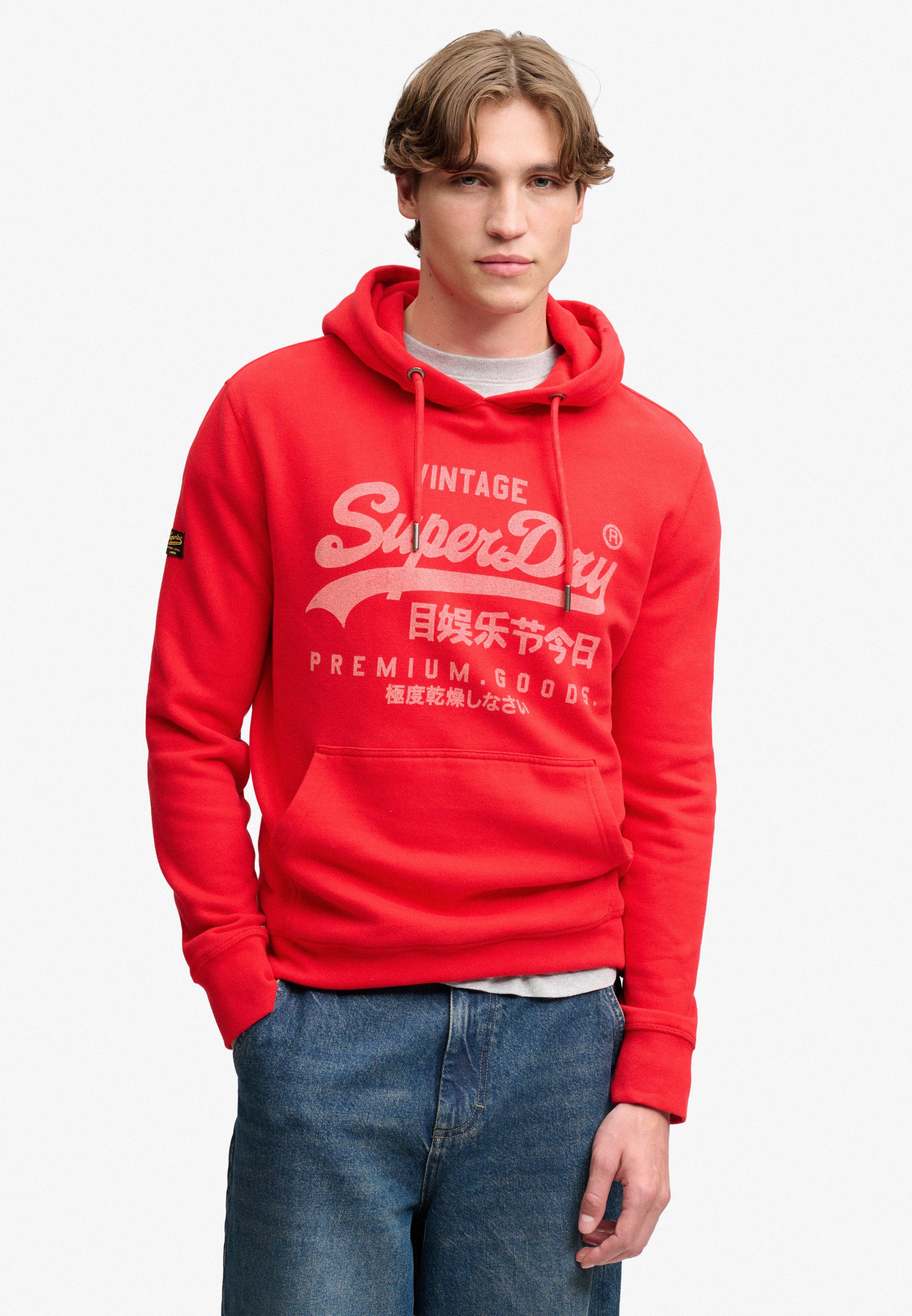 Superdry Kapuzensweatshirt VL CLASSIC HOOD Baumwollmischung, relaxed fit