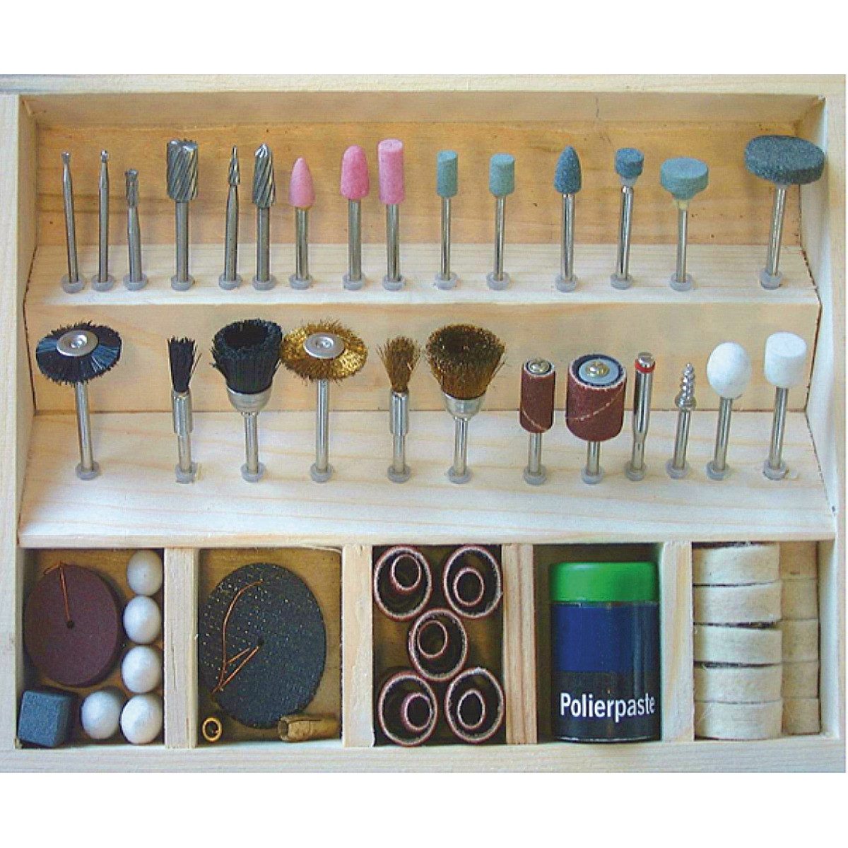 Holzstar Koffer HOLZSTAR 5912504 103-teilig im Holzkoffer Инструмент-Set