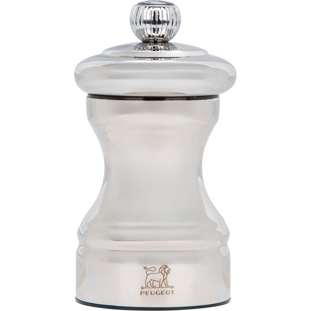 PEUGEOT Gewürzmühle Bistro Chef Shiny Pfeffermühle 10cm chrom-glänzend