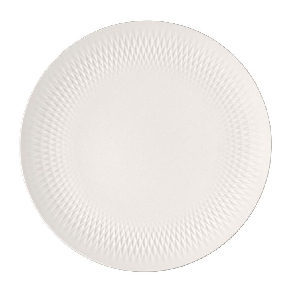 Villeroy & Boch Schale Manufacture Collier Blanc Centerpiece ø 31,9 cm, Porzellan, (1x Schale, 1-tlg)
