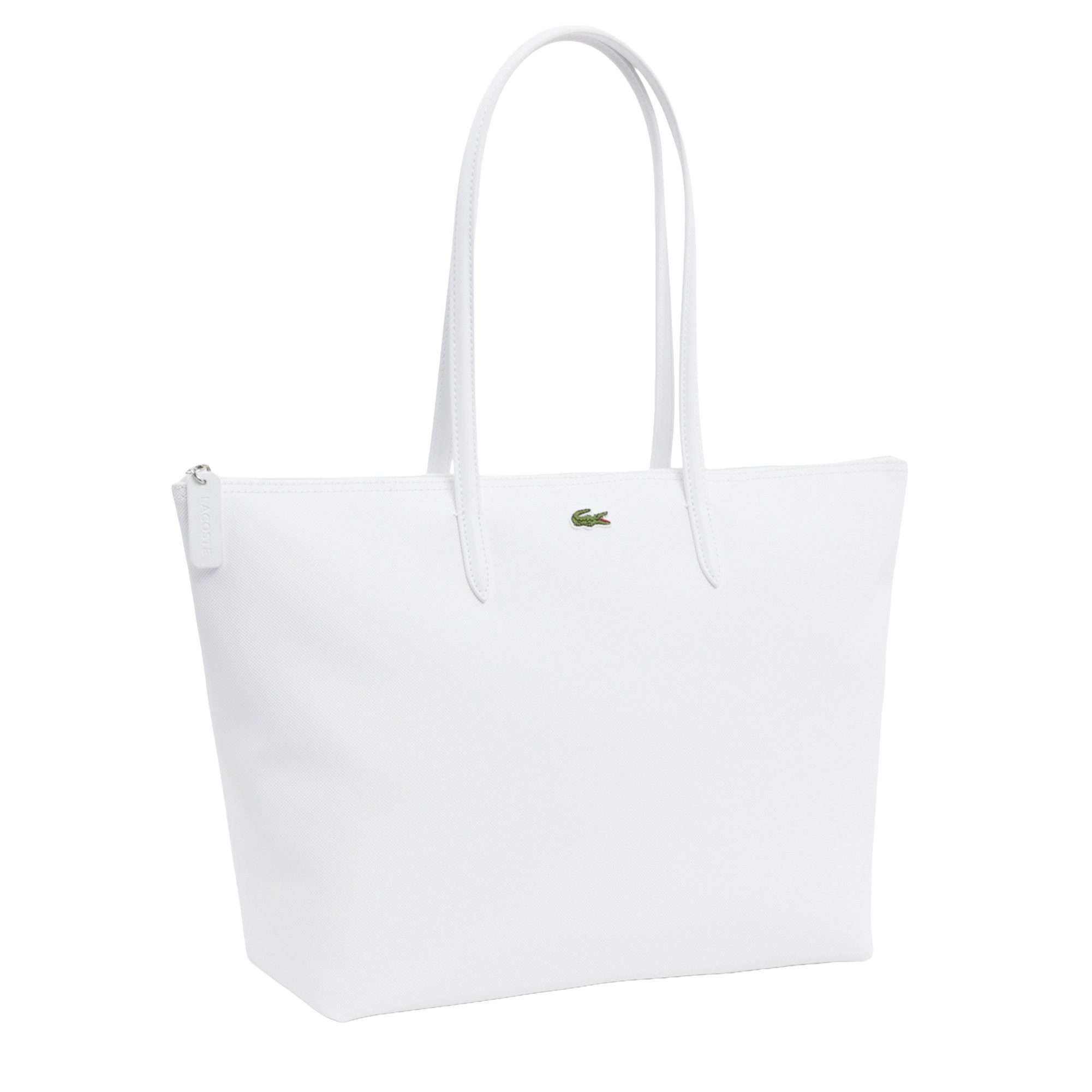Lacoste Henkeltasche Damen Handtasche Lederimitat