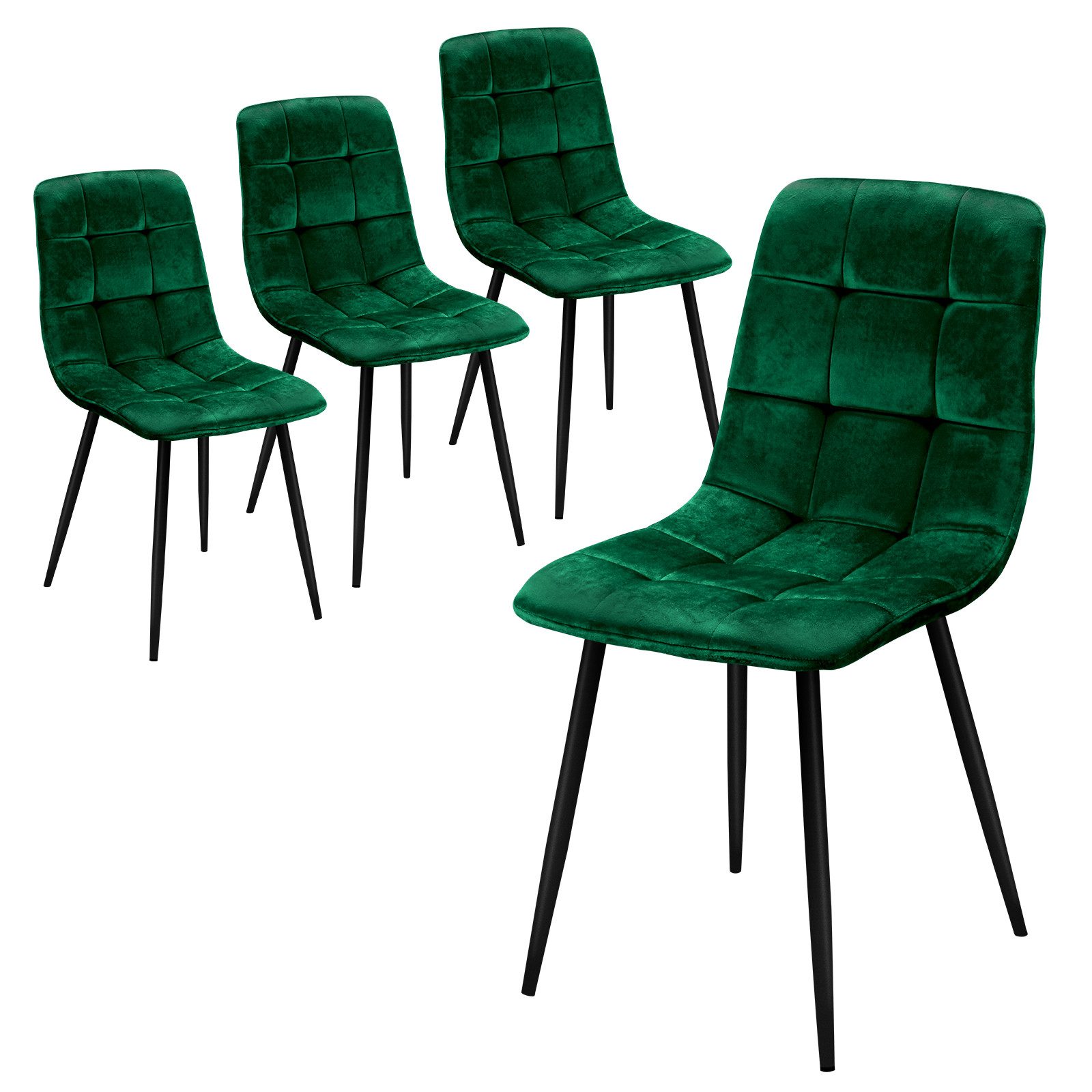HOMELUX 4-Fußstuhl Esszimmerstühle Küchenstuhl 4er Set günstig online kaufen