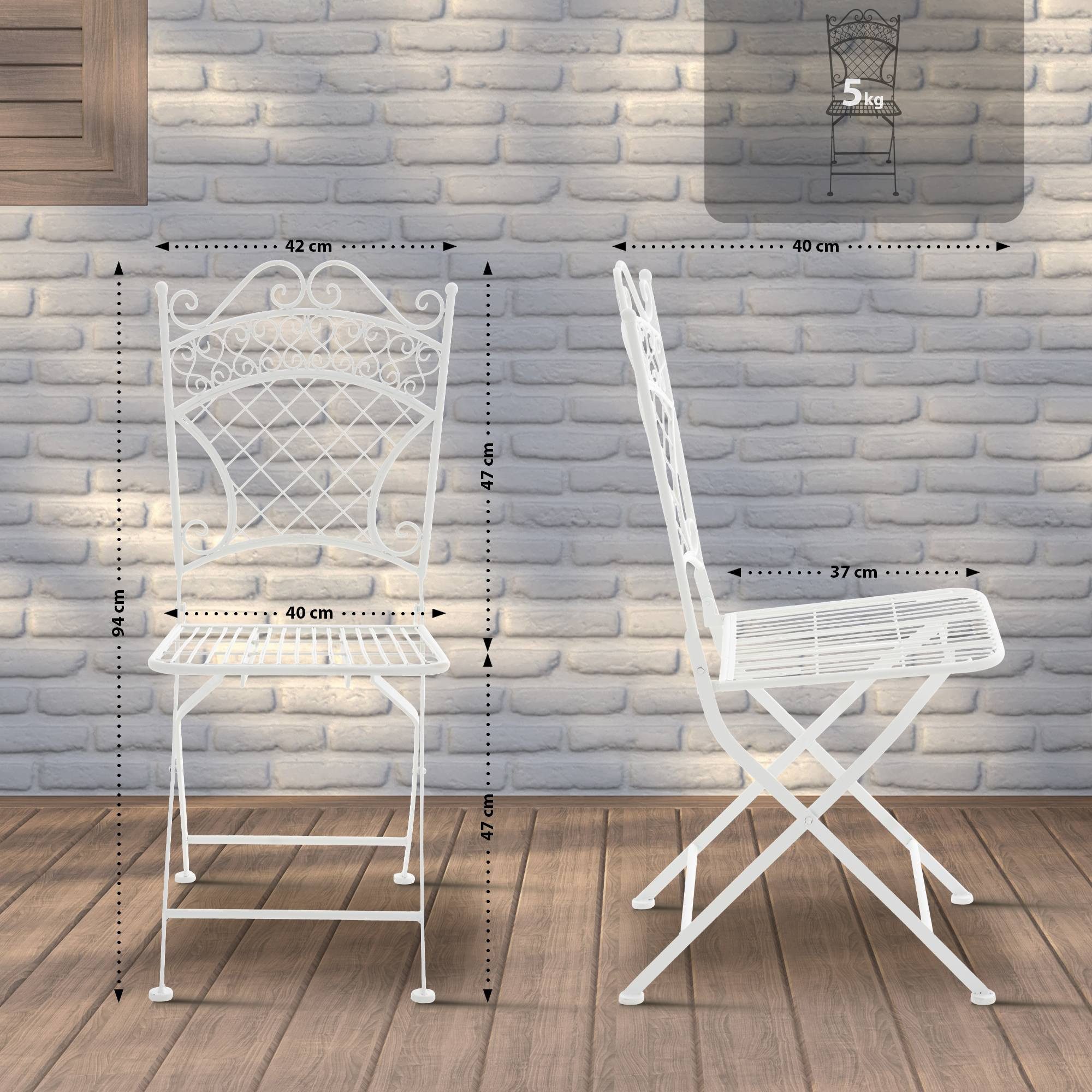 CLP Gartenstuhl Adelar Eisen, klappbar günstig online kaufen
