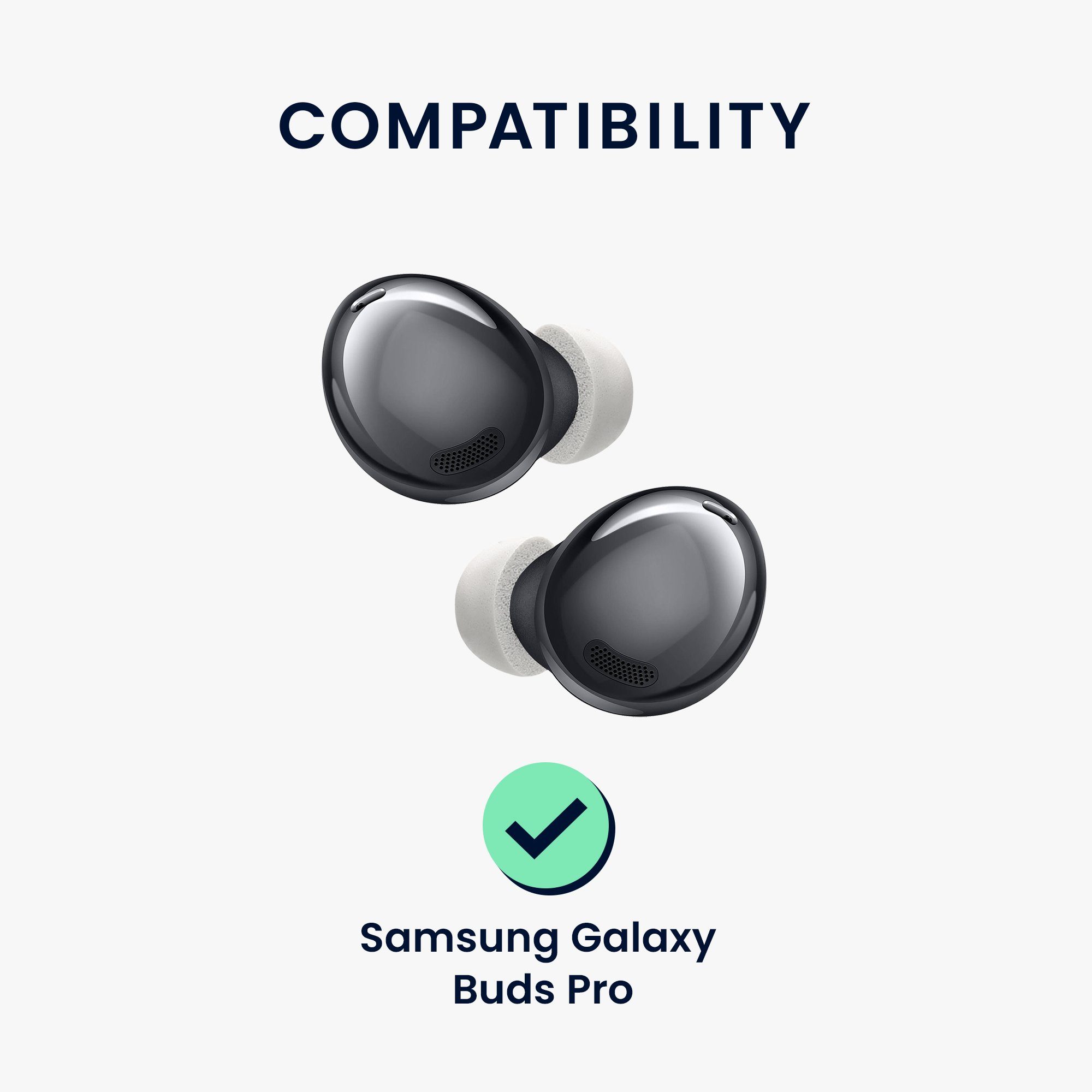kwmobile 6x Ersatz In Ear Kopfhörer für Samsung Galaxy Buds Pro Kopfhörer (3 Größen)