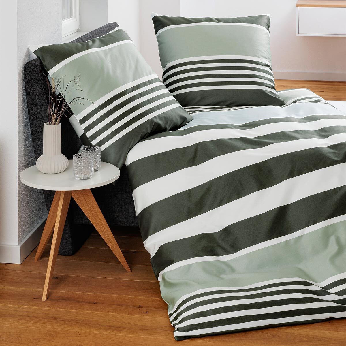 Janine Bettwäsche Davos, Biber, 2 teilig günstig online kaufen