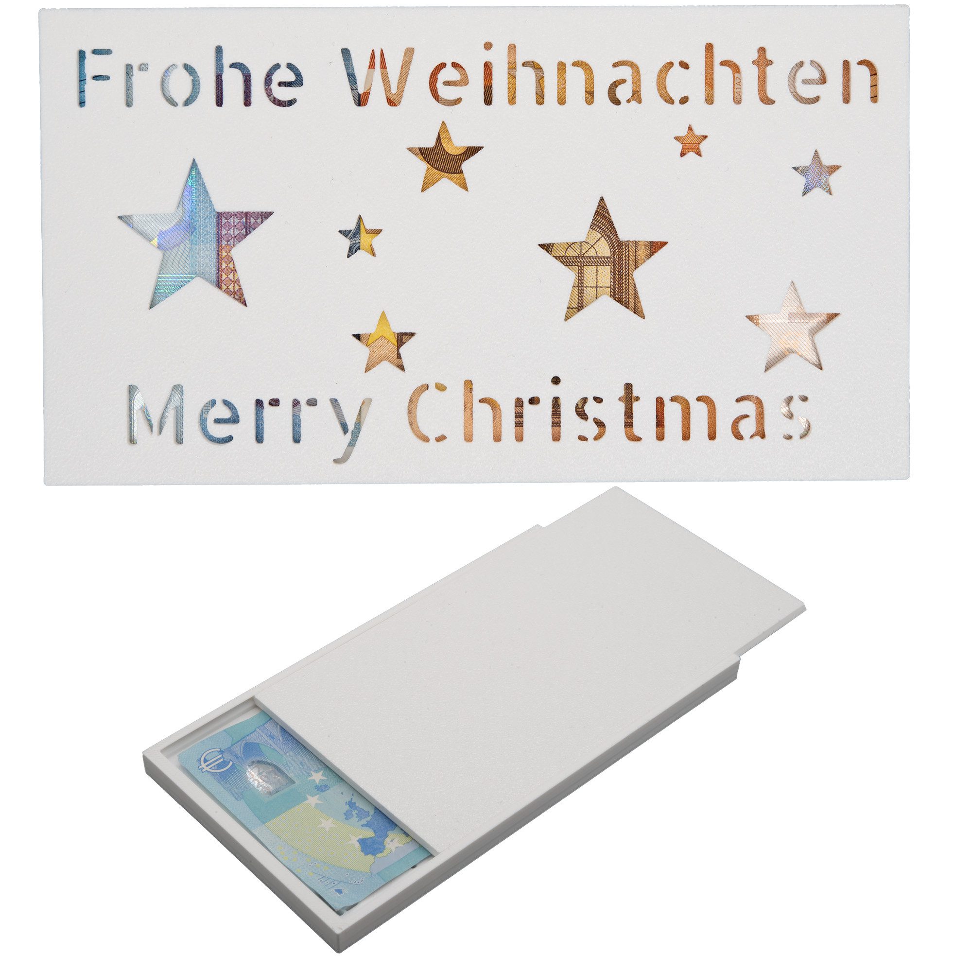 Geschenkbox Weihnachten Geldgeschenk Weihnachtsgeschenk Geld