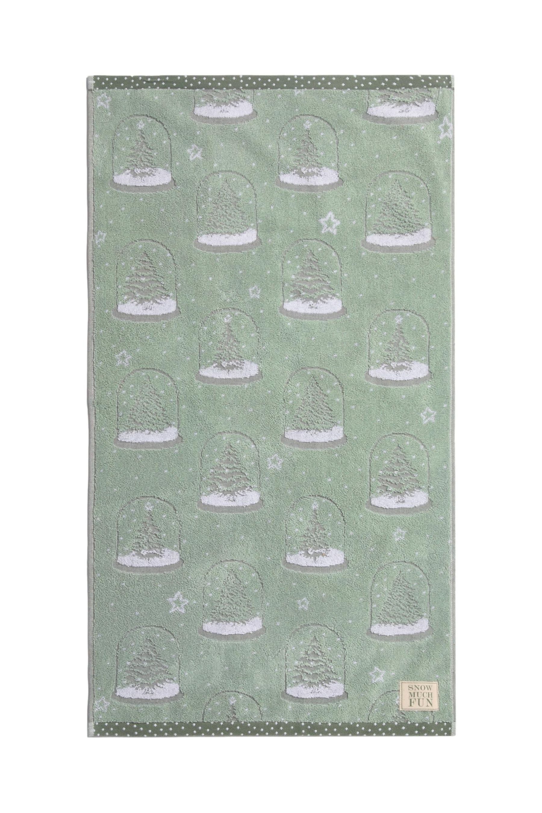 Next Handtuch Handtuch, weihnachtliches Schneekugelmotiv, (1-St) günstig online kaufen