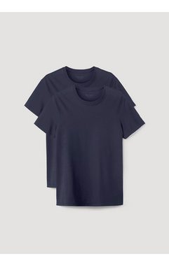 Hessnatur T-Shirt Basic im 2er-Pack aus reiner Bio-Baumwolle (2-tlg)