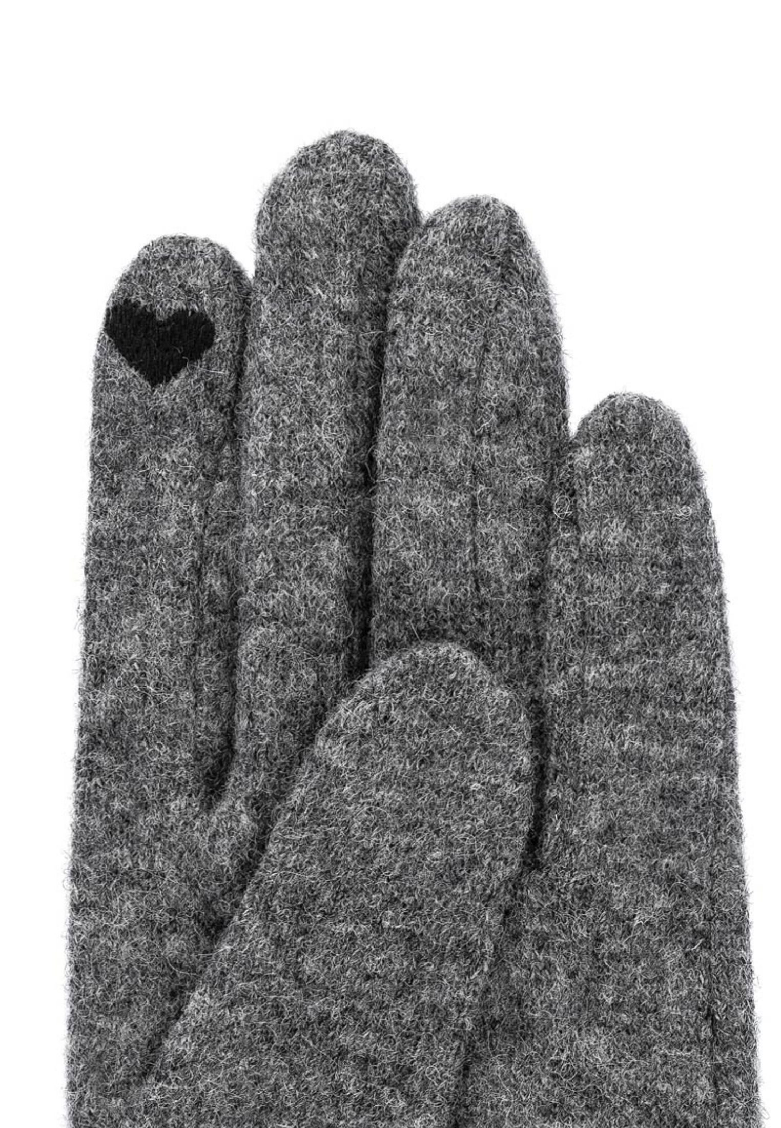 Roeckl Strickhandschuhe Leather Piping günstig online kaufen