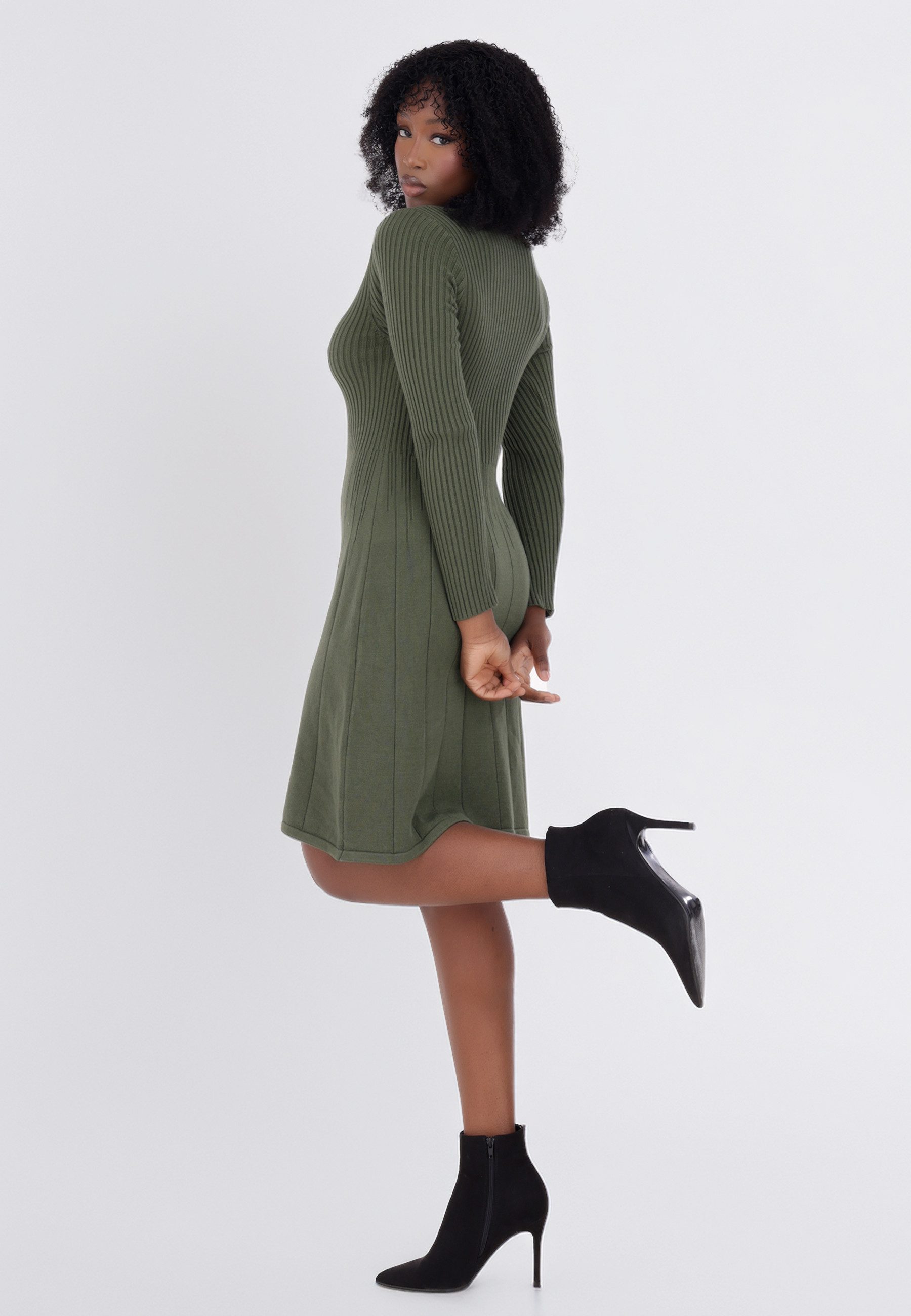 YC Fashion & Style Strickkleid zeitlos, vielseitig und wunderbar feminin Basic