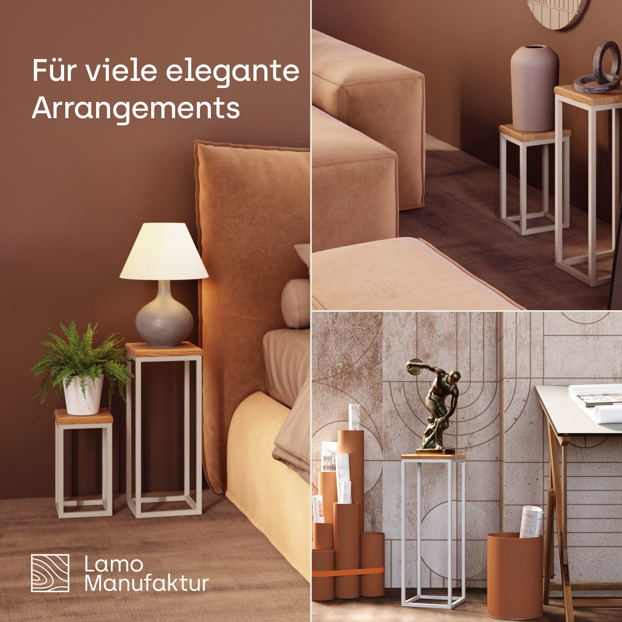 LAMO Manufaktur Blumenständer LAMO Manufaktur 30cm Pflanzenständer Blumenst günstig online kaufen