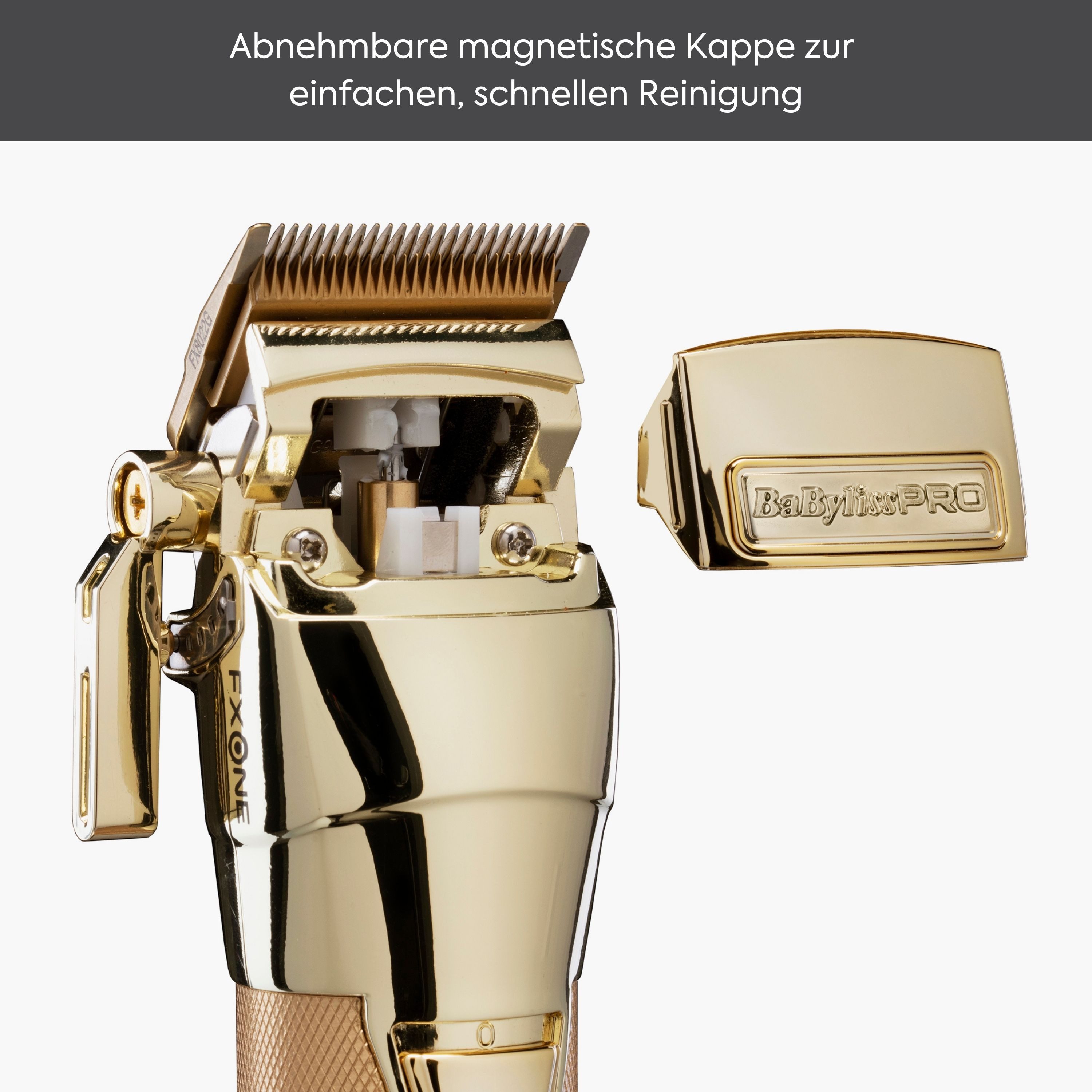 BaByliss Haarschneider BaByliss PRO FXONE Gold Clipper Metal FX899GE Haarshneidemaschine