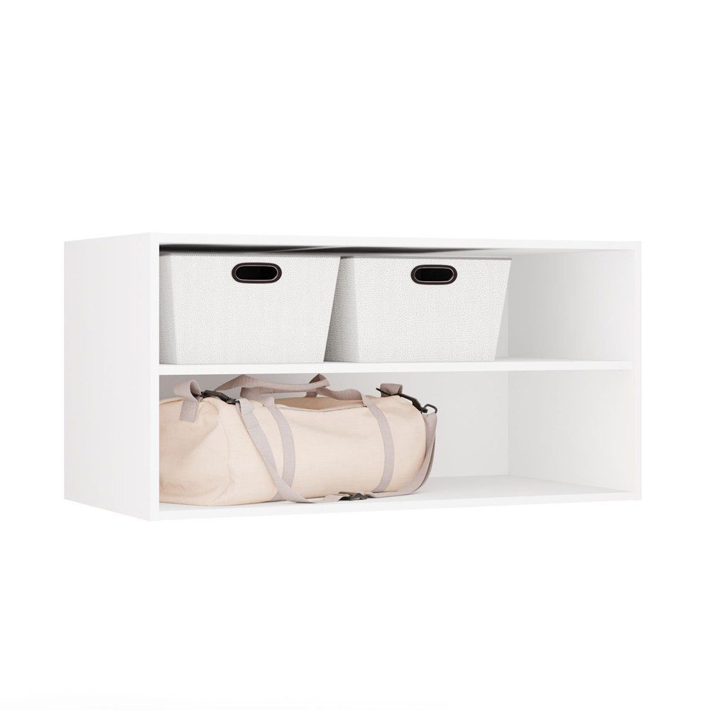 Raumhirsch Furniture Kleiderschrank Aufsatzmodul, Schrankaufsatz, Schrankmodul (Maße 100 x 50 x 50 (H) cm, Selbstmontage) Modulschrank, 16 mm Plattenstärke