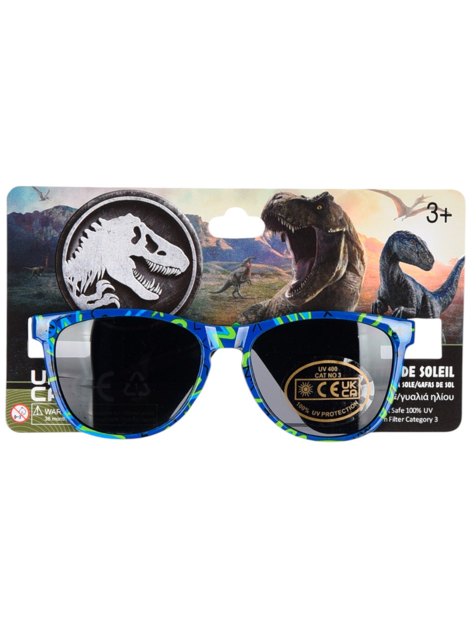 Jurassic World Sonnenbrille für Kinder 100% UV Schutz