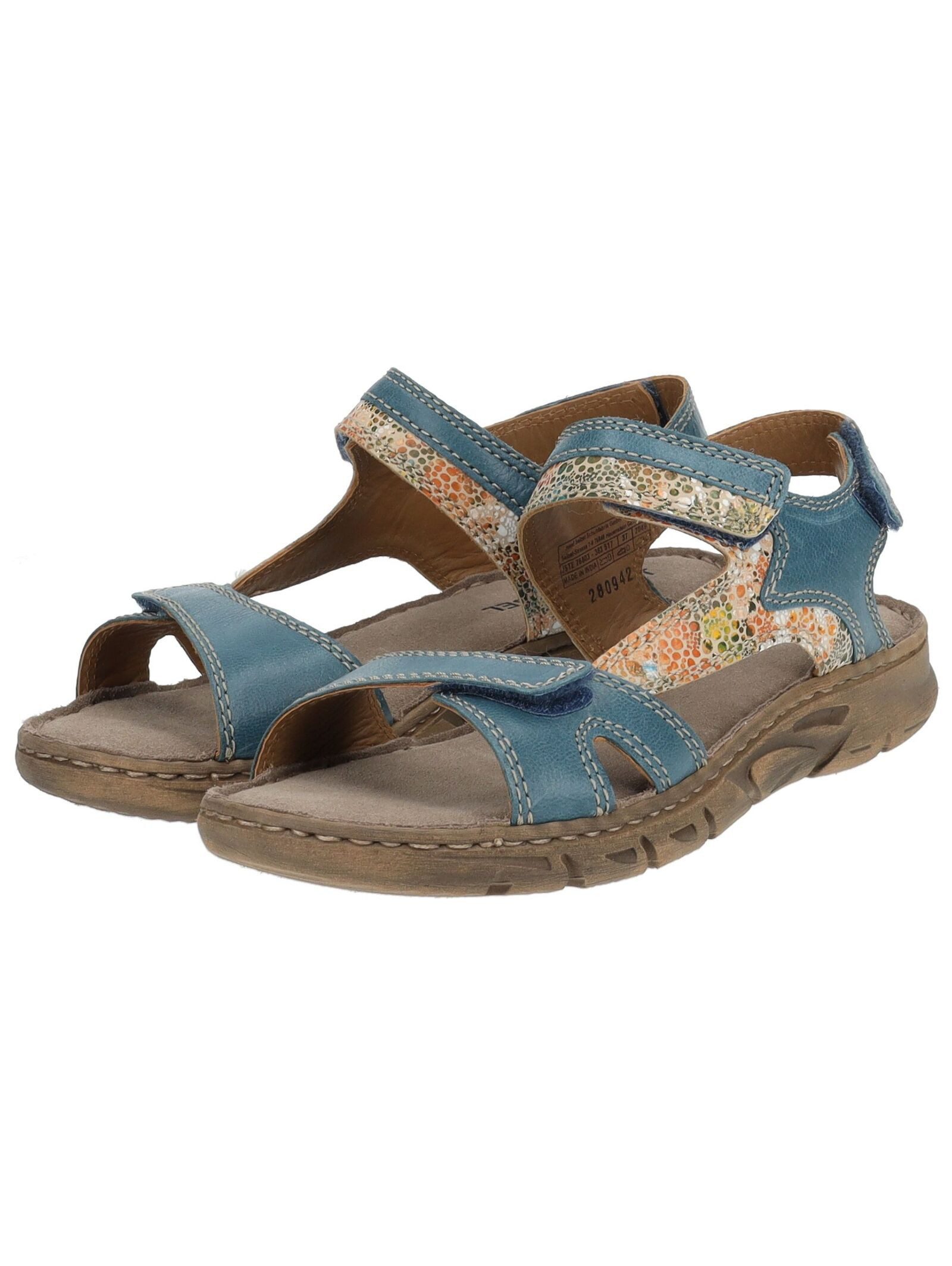 Josef Seibel Sandalen Leder . Riemchensandalette