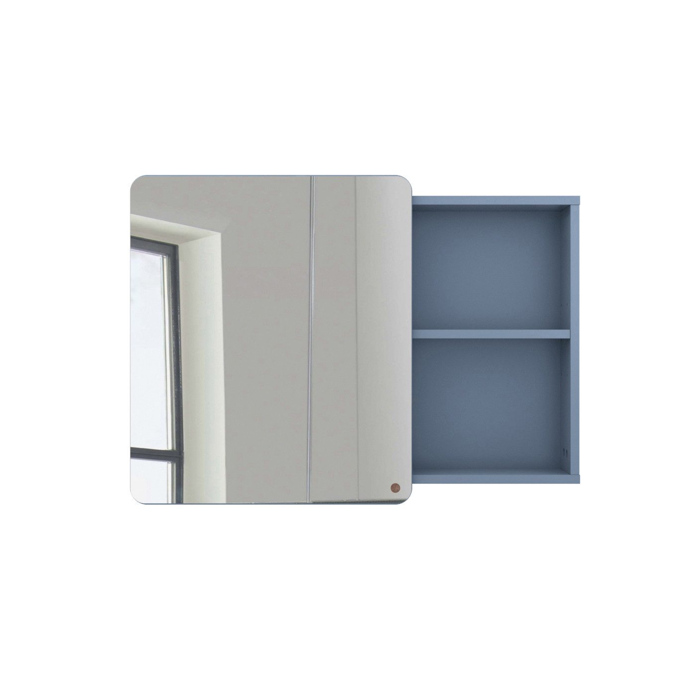 TOM TAILOR HOME Badspiegel COLOR BATH Large Mirror - mit Stauraum - in vielen schönen Farben, MDF mit gerundeten Ecken, nur noch wenige Exemplare