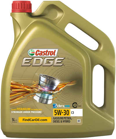 Castrol Motoröl EDGE 5W-30 C3, 5 Liter, für PKW