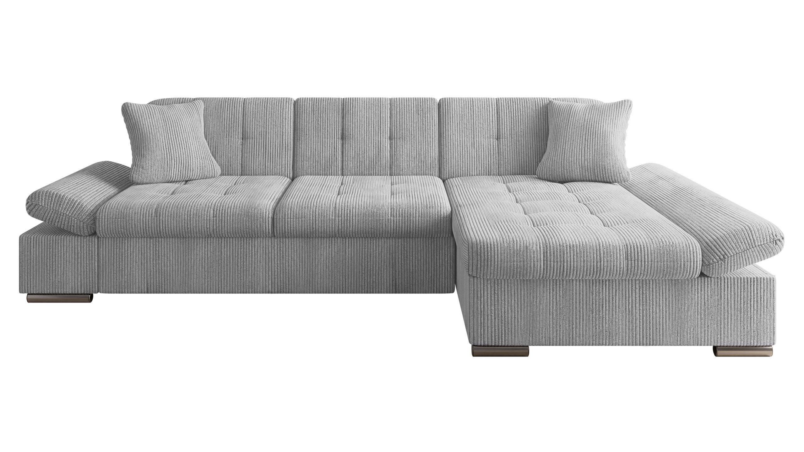 MIRJAN24 Ecksofa Malwi Cord, mit Schlaffunktion und Bettkasten, mit Regulie günstig online kaufen