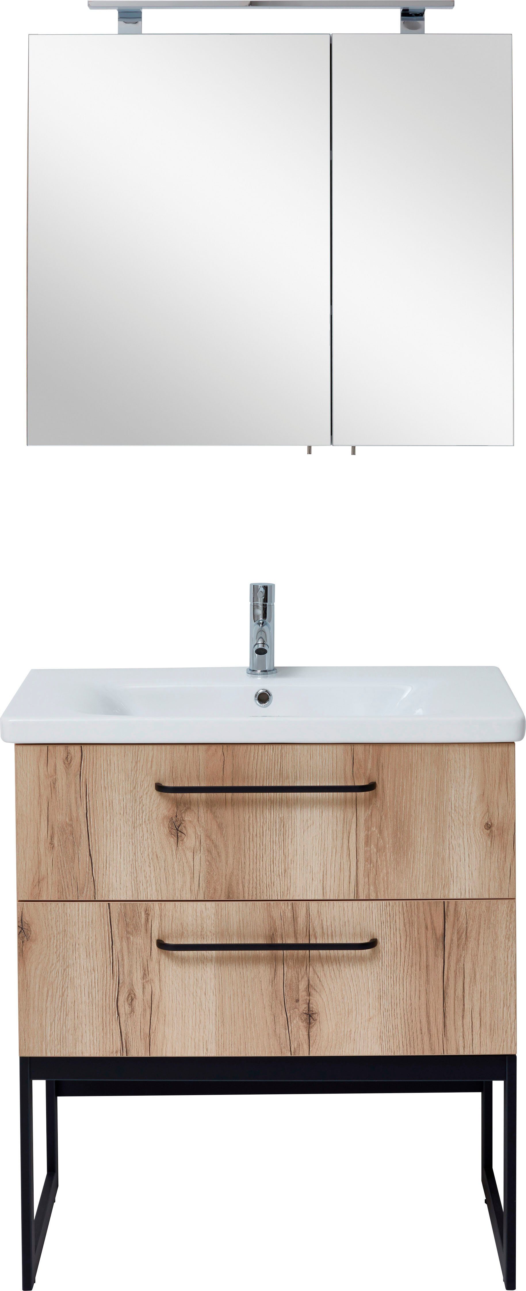 OPTIFIT Badmöbel-Set Yukon, (Set, 2-St)