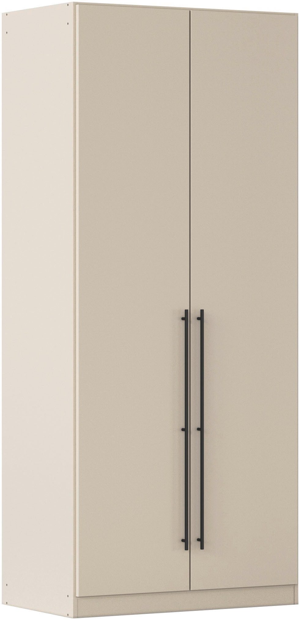 OTTO home Kleiderschrank Mehrzweckschrank Aktenschrank Möbel Mietswohnung Schlafzimmer AVOLA (3 verschiedene Ausstattungen BASIC/CLASSIC/PREMIUM (inkl. SOFT-CLOSE) mit hochwertigen Stangengriffen in Schwarz aus Metall MADE IN GERMANY