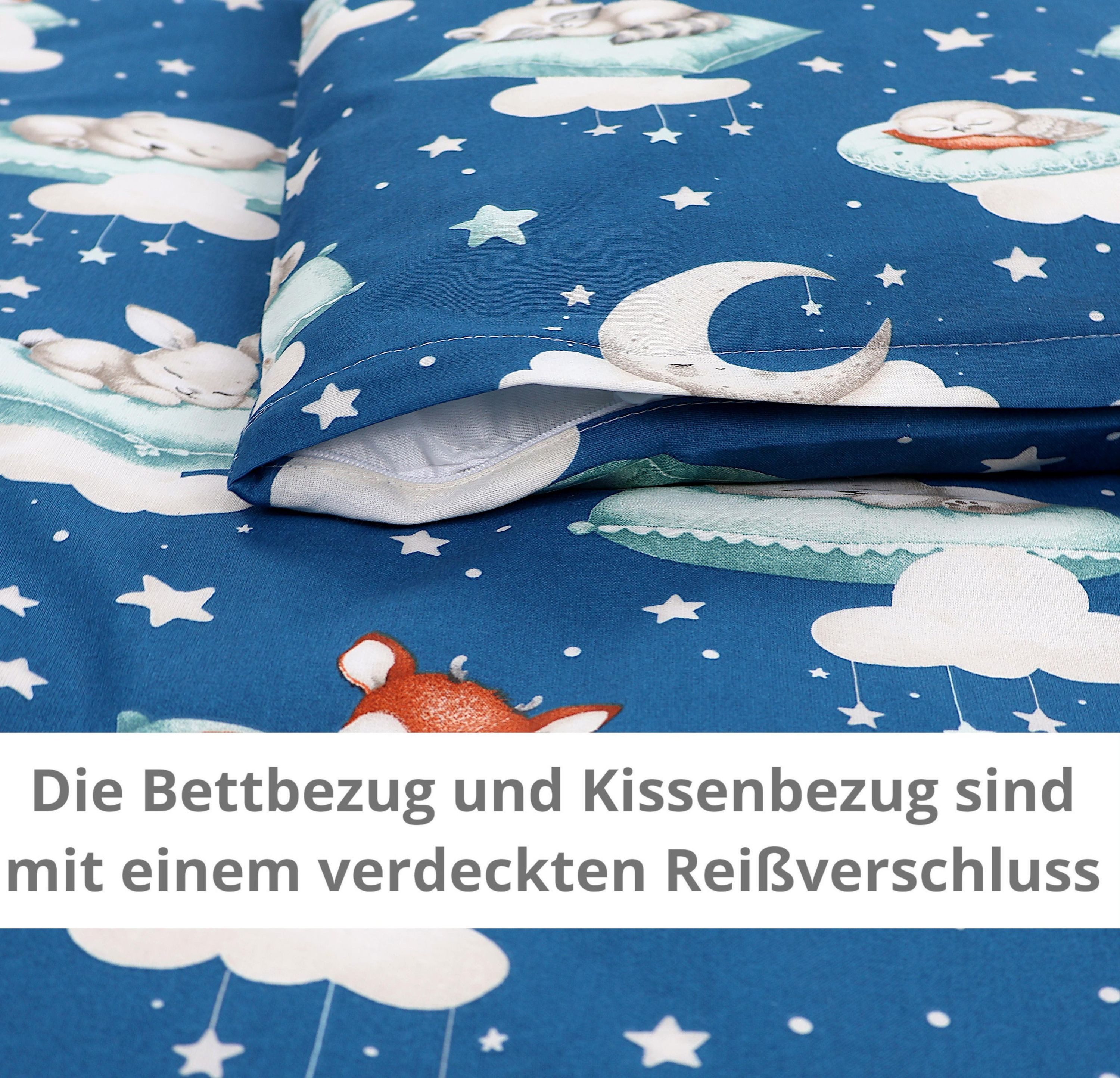 TupTam Babybettwäsche Baby Wiegenset 4-teilig Bettwäsche-Set: günstig online kaufen