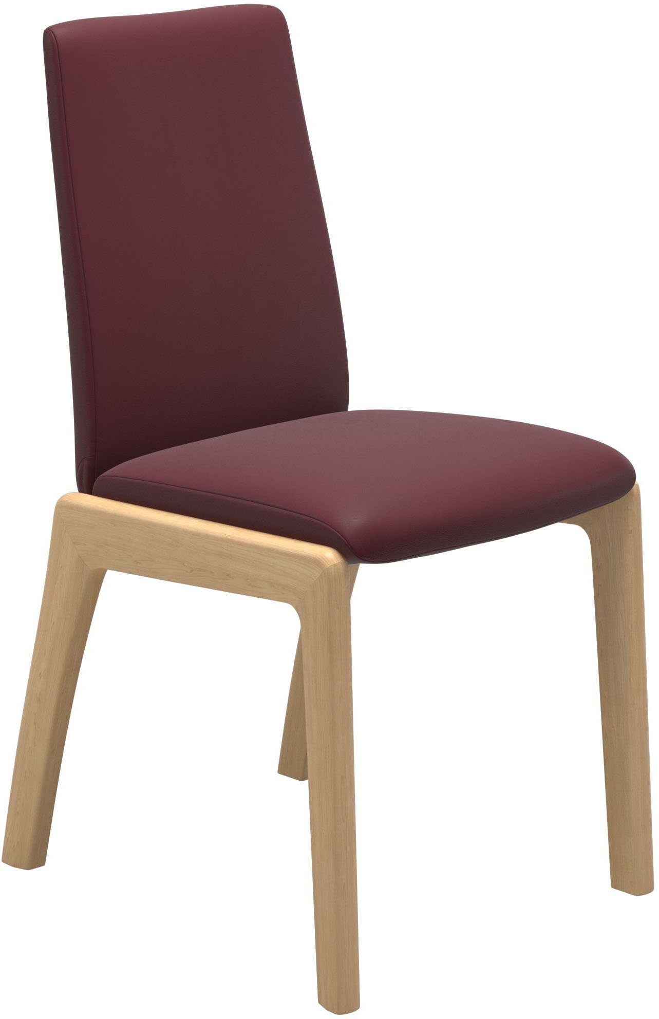 Stressless® Polsterstuhl Laurel, Low Back, Größe M, mit abgerundeten Beinen in Eiche natur