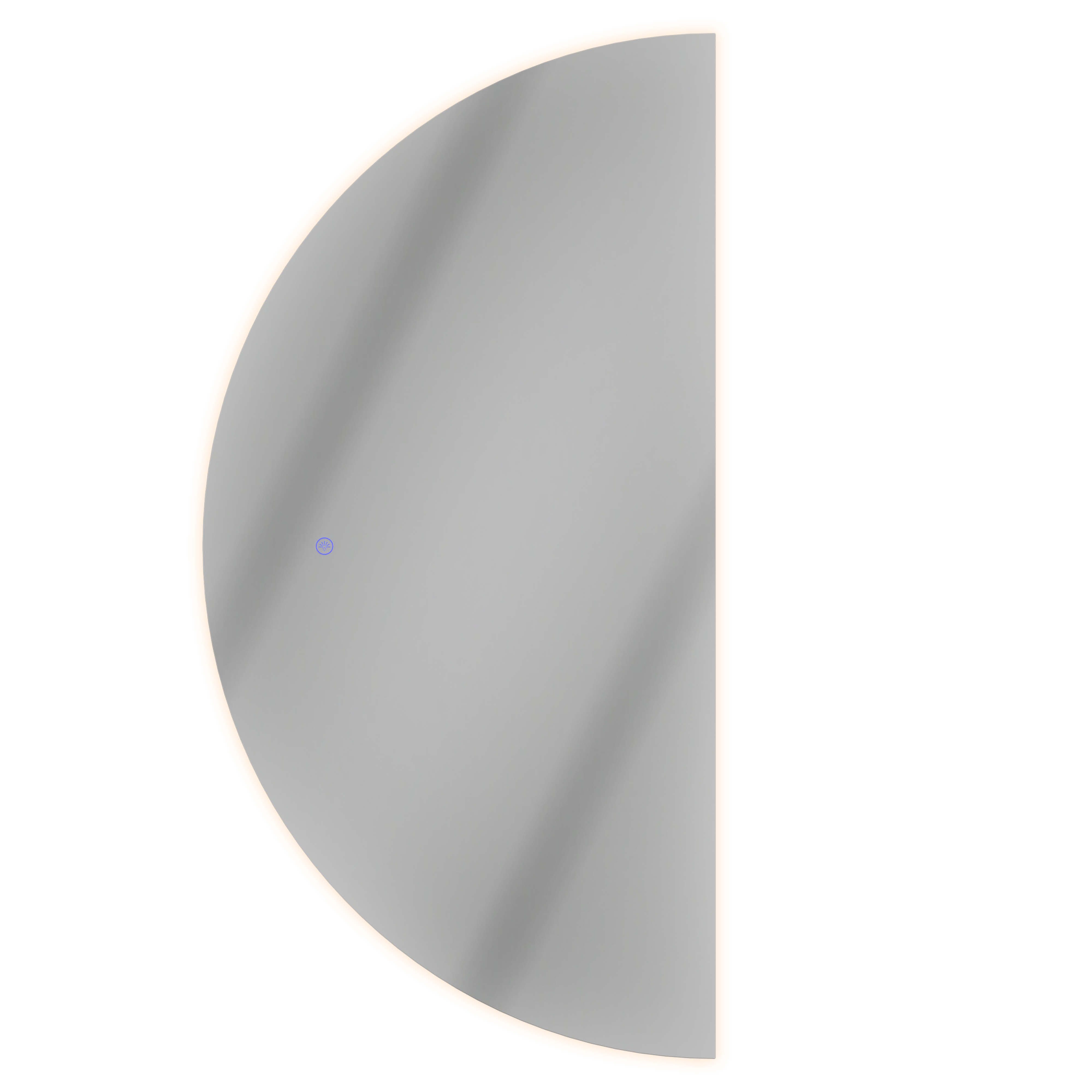 Planetmöbel Badspiegel NIVORA (Dimmbar mit Touch-Schalter, 100x50cm), LED Spiegel